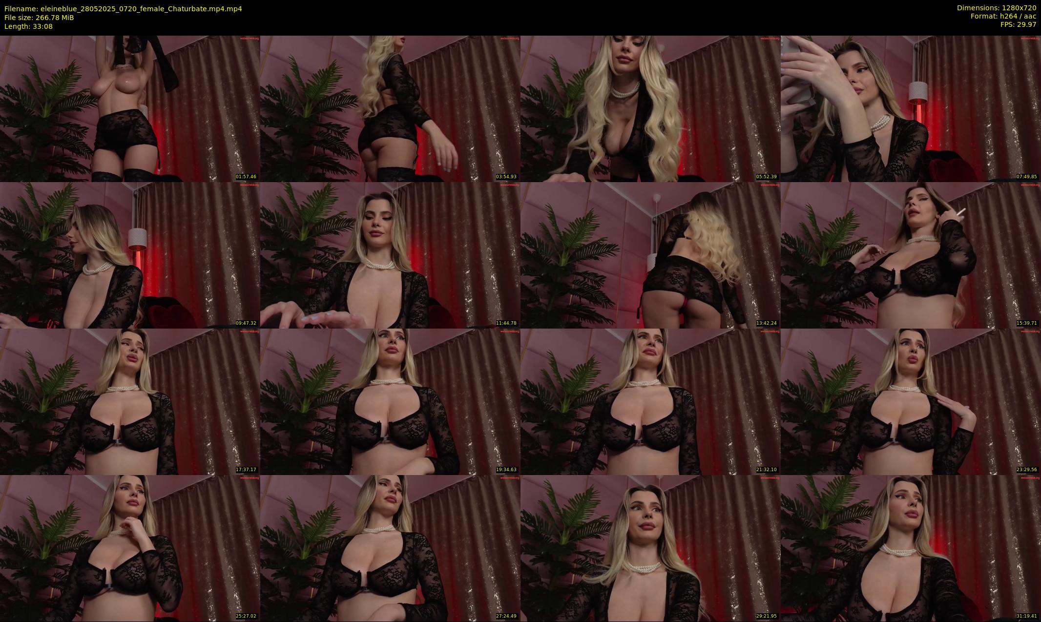 eleineblue — 34 minute Chaturbate female cam show recording, 720p, May 28, 2025
