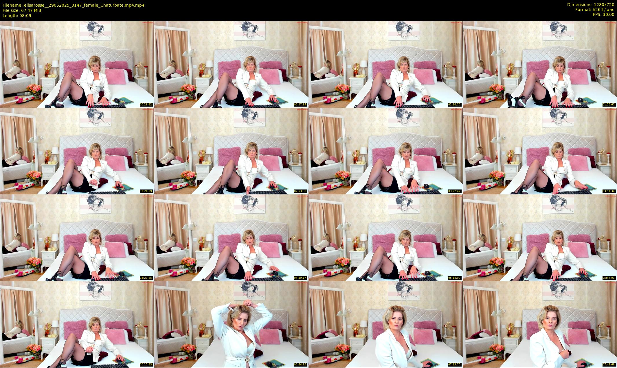 elisarosse_ — 9 minute Chaturbate female cam show recording, 720p, May 29, 2025