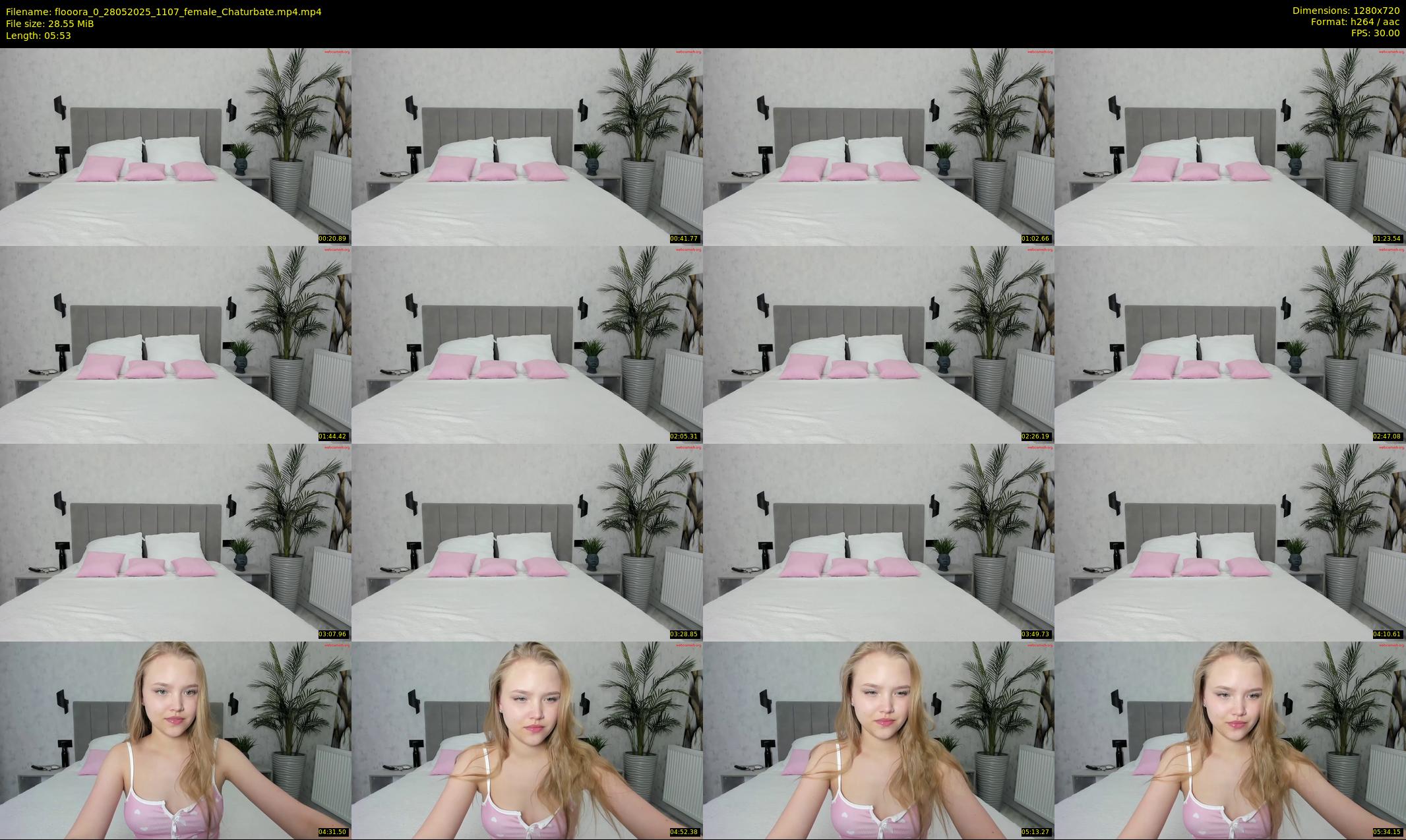 flooora_0 — 6 minute Chaturbate couple cam show recording, 720p, May 28, 2025