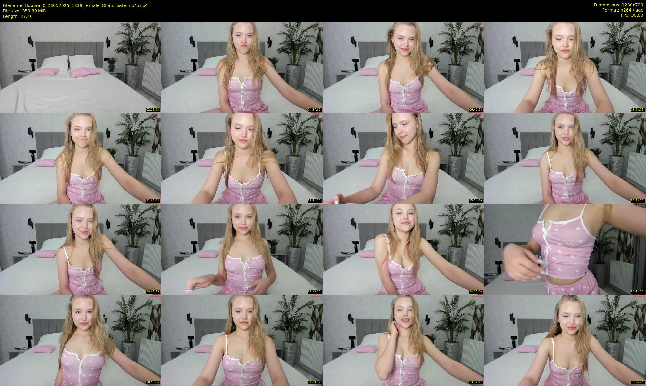 flooora_0 — 38 minute Chaturbate couple cam show recording, 720p, May 28, 2025