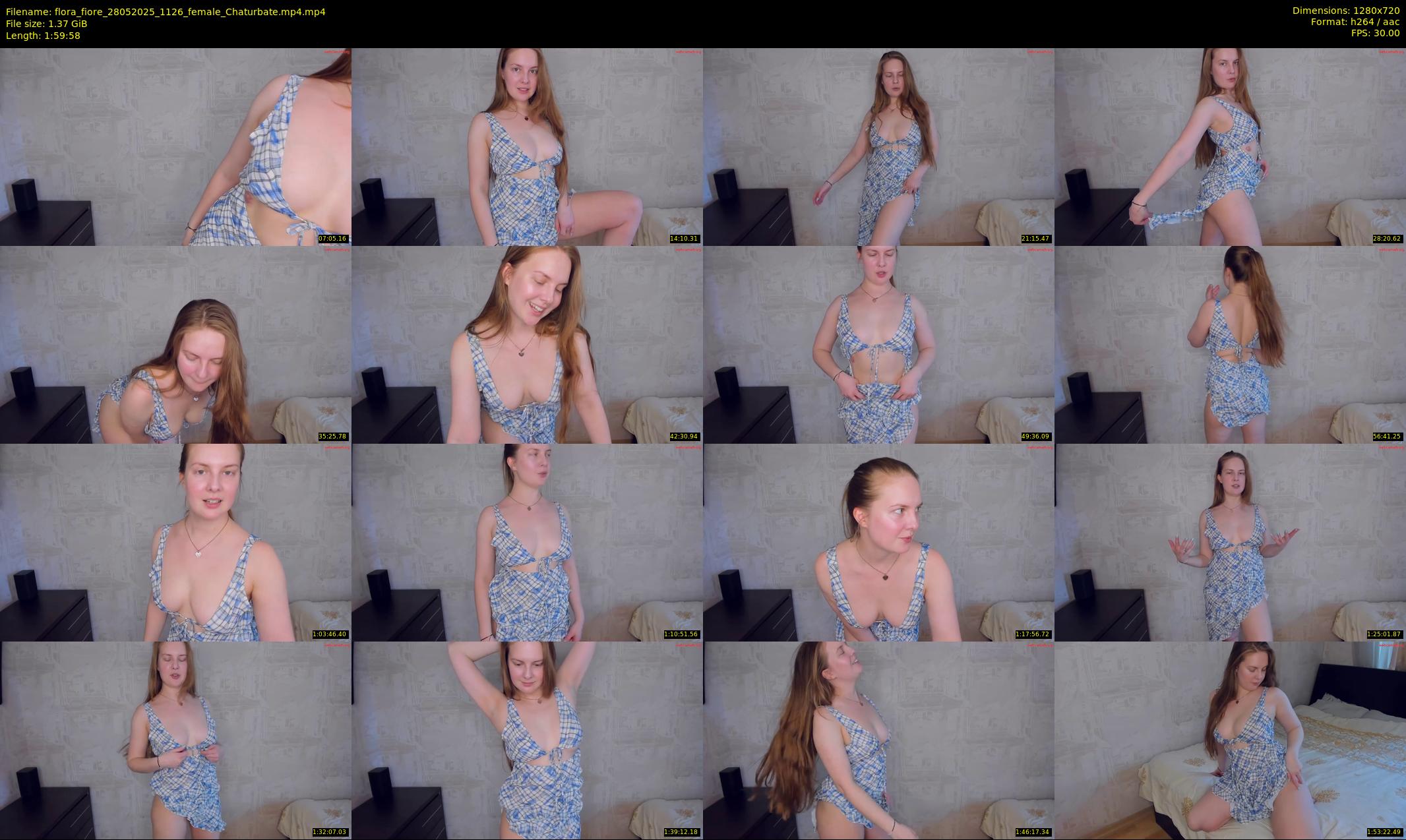 flora_fiore — 120 minute Chaturbate female cam show recording, 720p, May 28, 2025