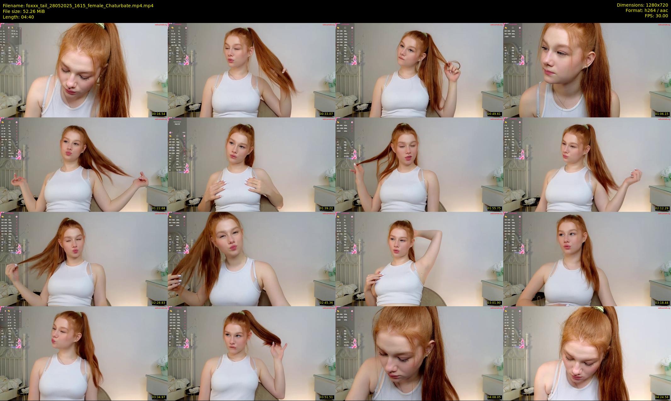 foxxx_tail — 5 minute Chaturbate female cam show recording, 720p, May 28, 2025