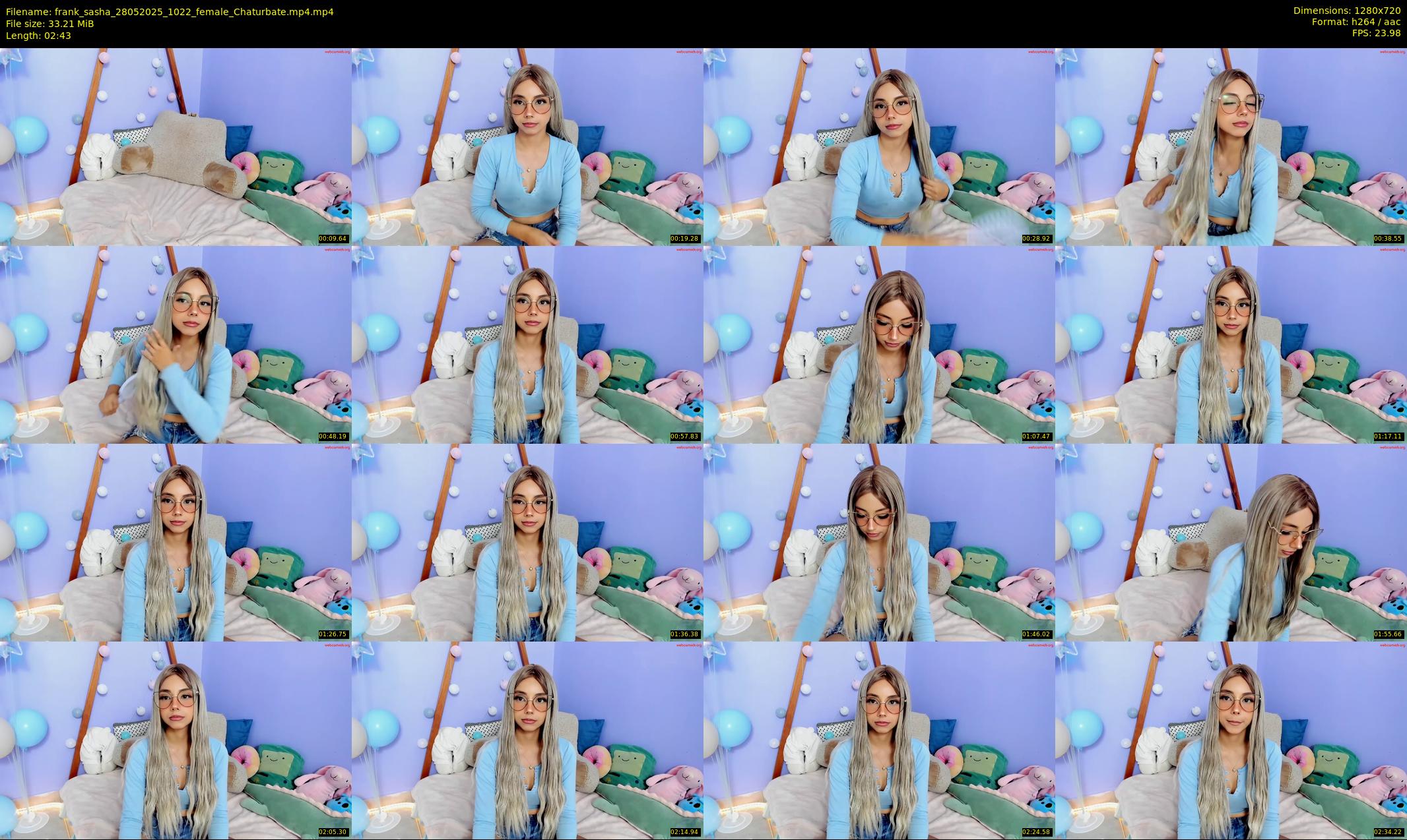 frank_sasha — 3 minute Chaturbate couple cam show recording, 720p, May 28, 2025