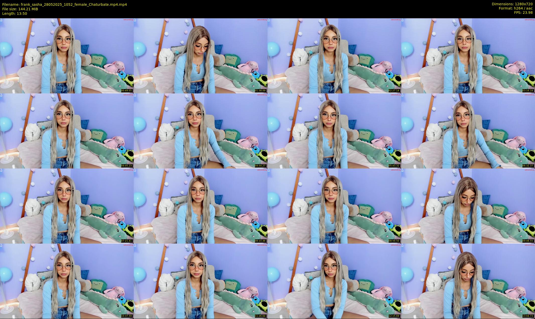 frank_sasha — 14 minute Chaturbate couple cam show recording, 720p, May 28, 2025
