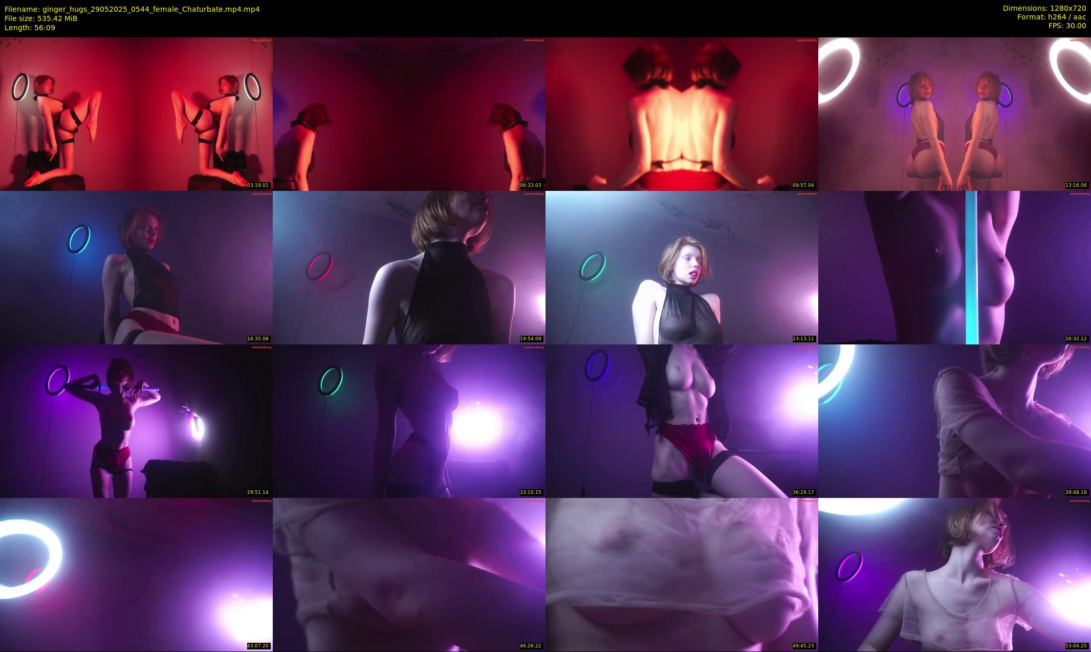 ginger_hugs — 57 minute Chaturbate female cam show recording, 720p, May 29, 2025