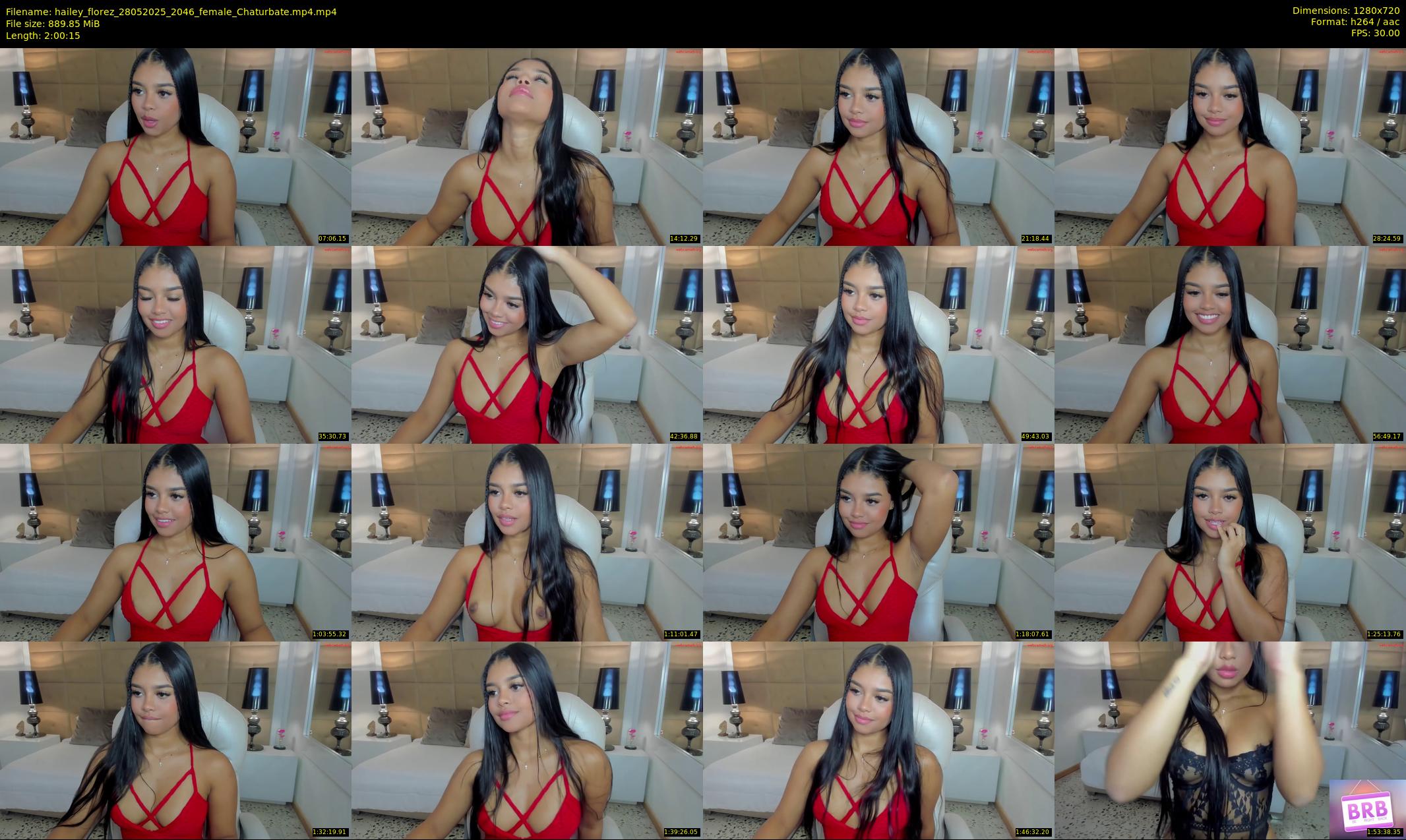 hailey_florez — 121 minute Chaturbate female cam show recording, 720p, May 28, 2025