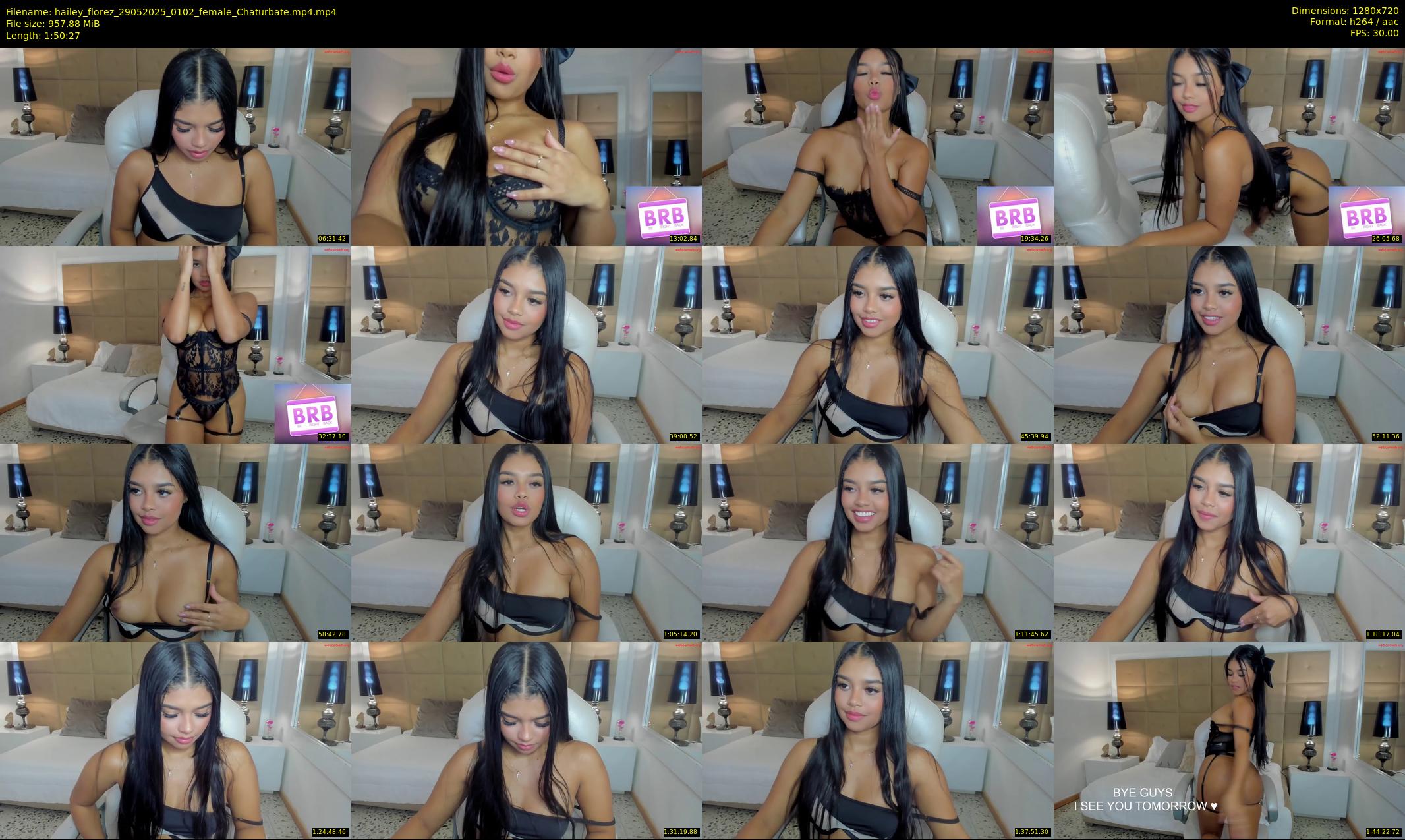 hailey_florez — 111 minute Chaturbate female cam show recording, 720p, May 29, 2025