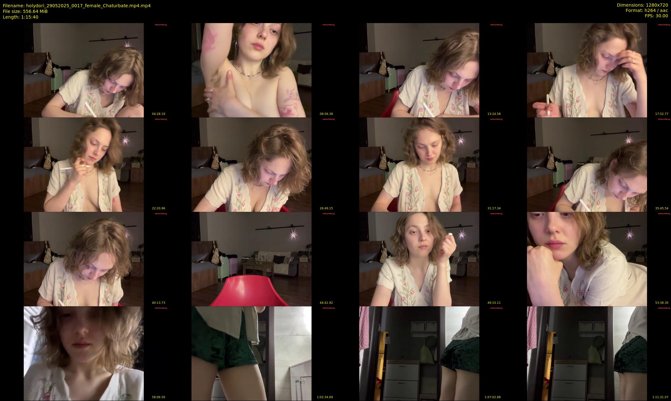 holydori — 76 minute Chaturbate female cam show recording, 720p, May 29, 2025