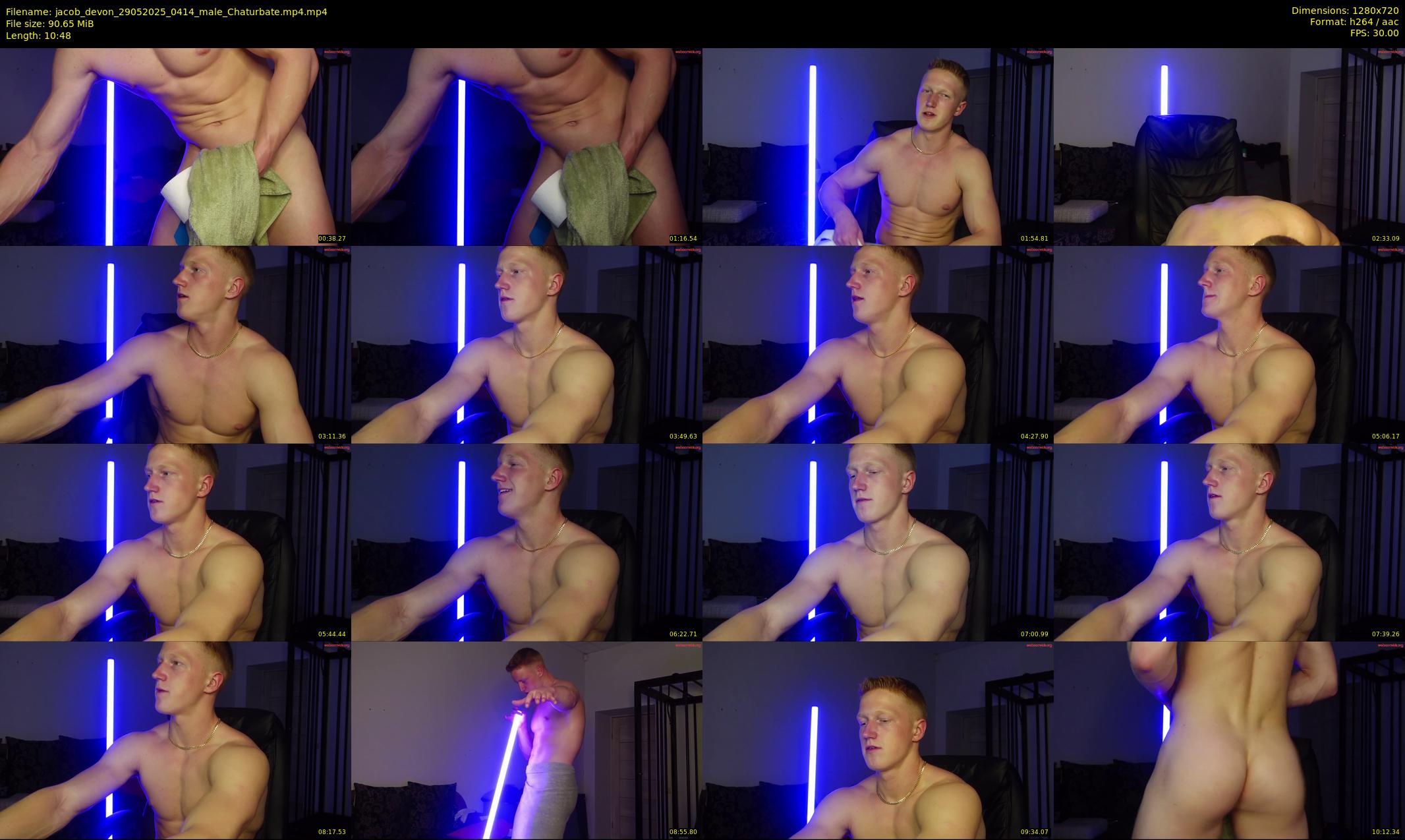 jacob_devon — 11 minute Chaturbate male cam show recording, 720p, May 29, 2025