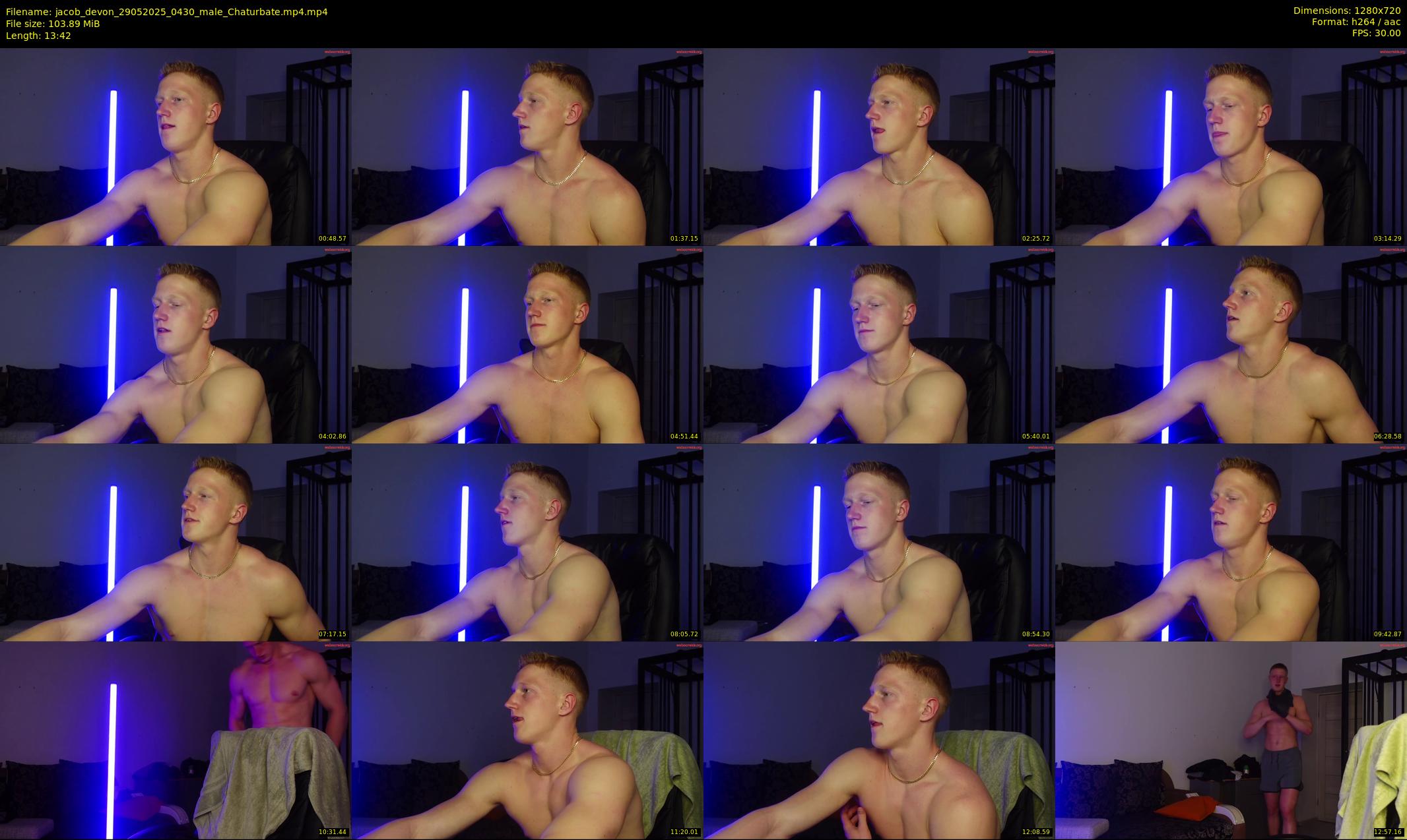 jacob_devon — 14 minute Chaturbate male cam show recording, 720p, May 29, 2025