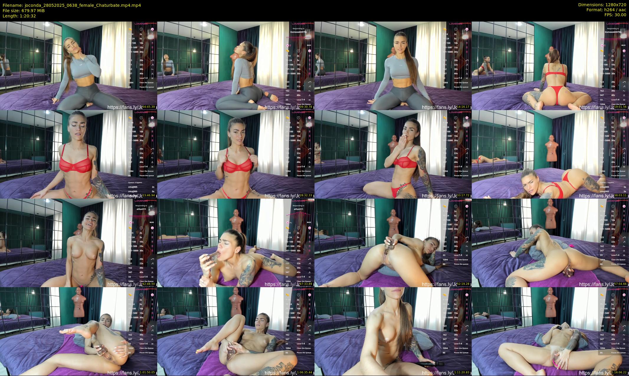 joconda — 81 minute Chaturbate female cam show recording, 720p, May 28, 2025