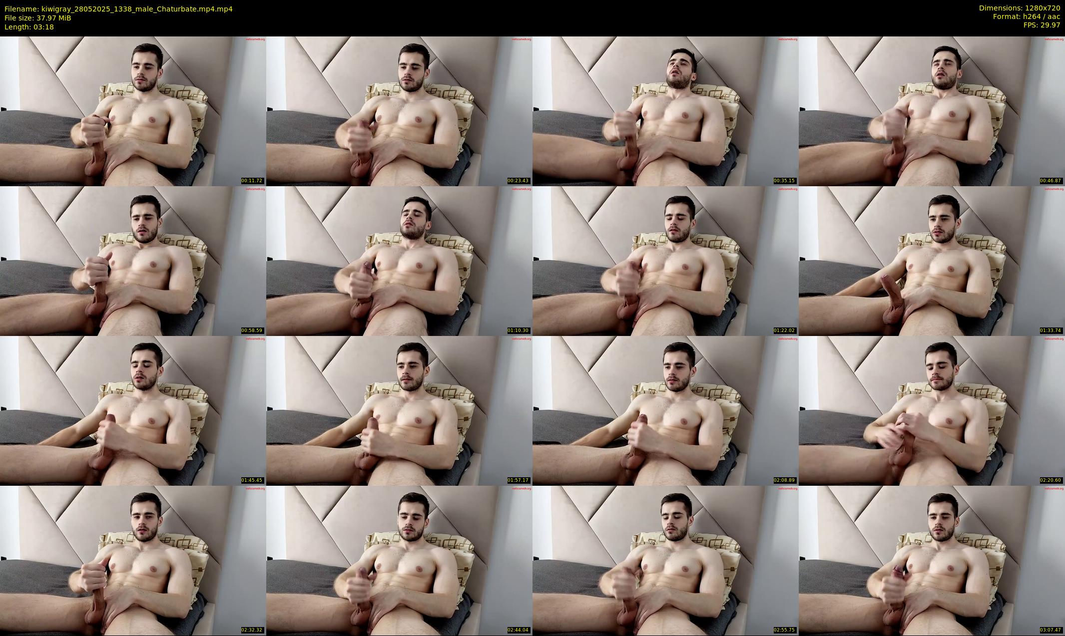 kiwigray — 4 minute Chaturbate male cam show recording, 720p, May 28, 2025
