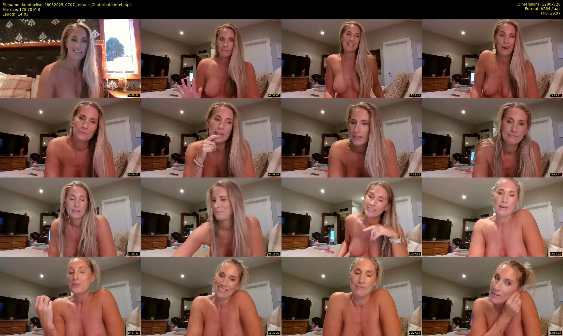 kumfoxlive — 15 minute Chaturbate couple cam show recording, 720p, May 28, 2025