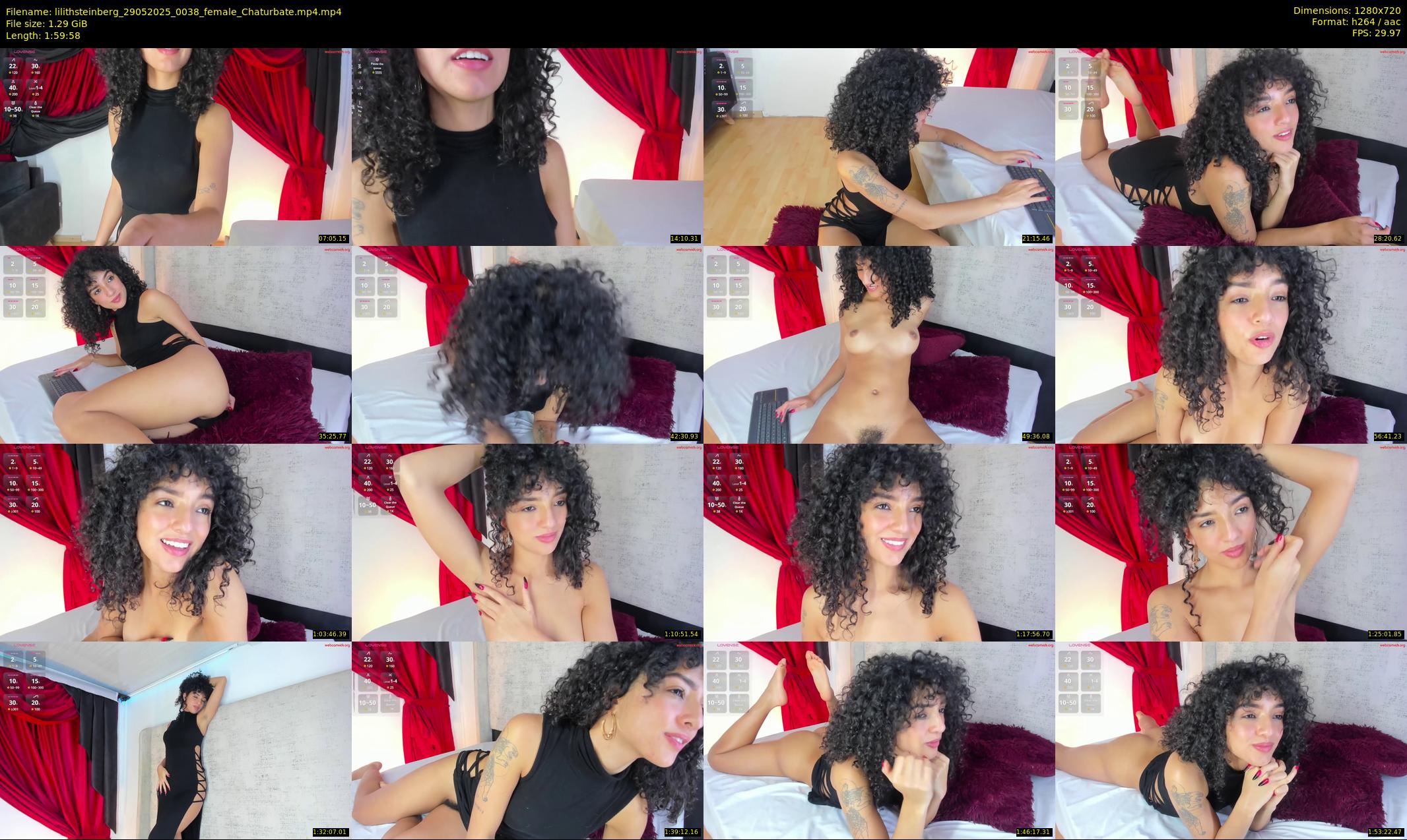 lilithsteinberg — 120 minute Chaturbate female cam show recording, 720p, May 29, 2025
