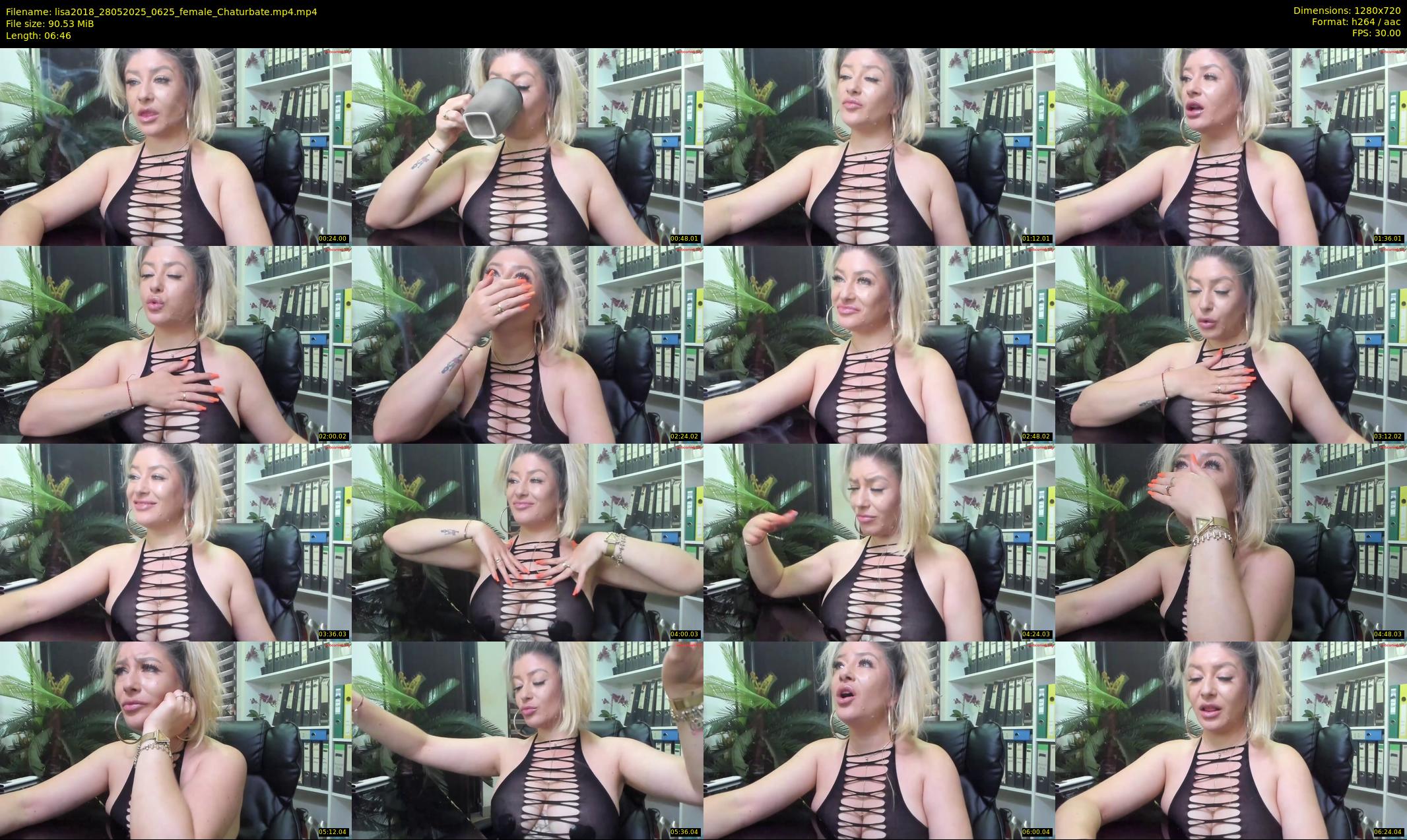 lisa2018 — 7 minute Chaturbate female cam show recording, 720p, May 28, 2025