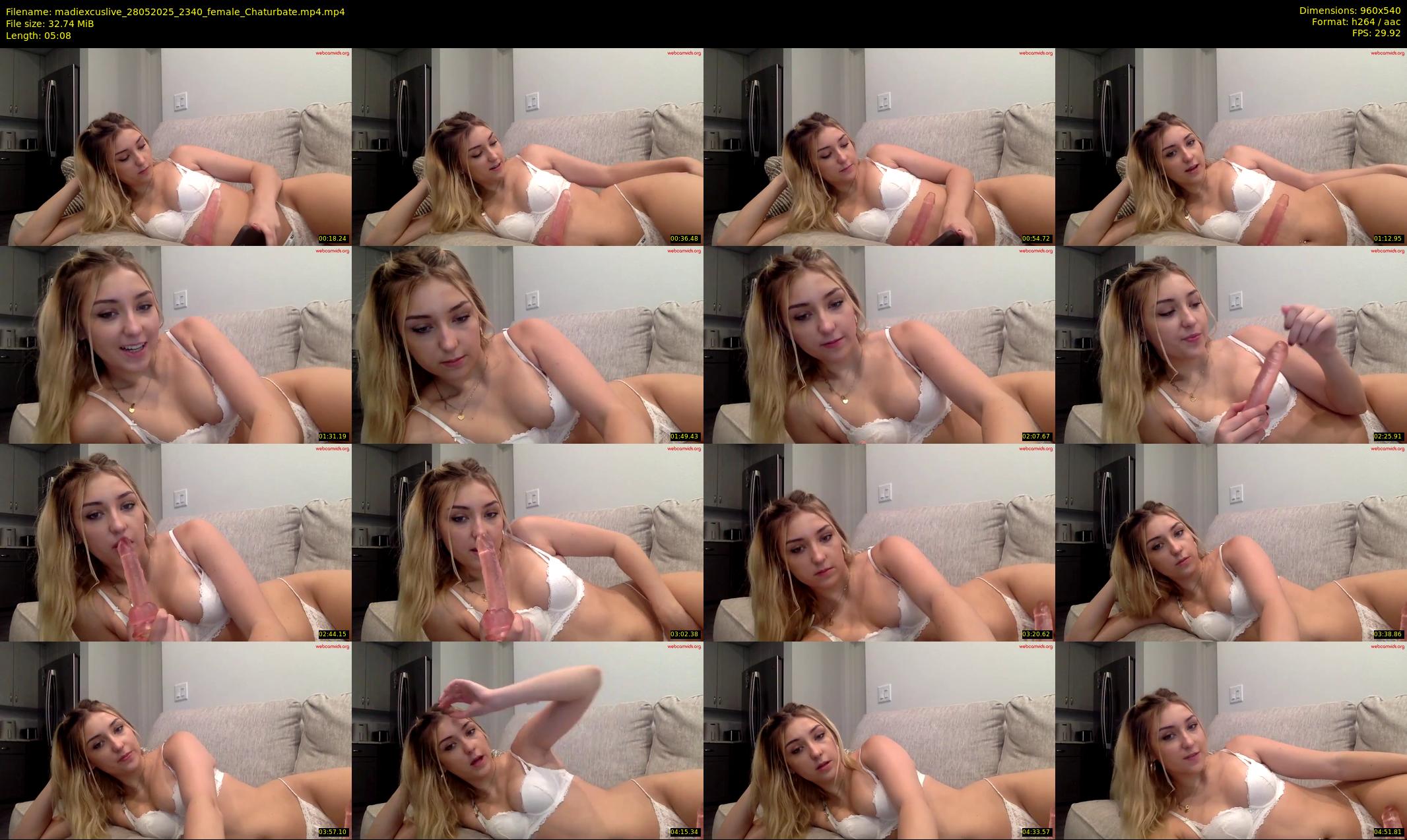 madiexcuslive — 6 minute Chaturbate female cam show recording, 480p, May 28, 2025