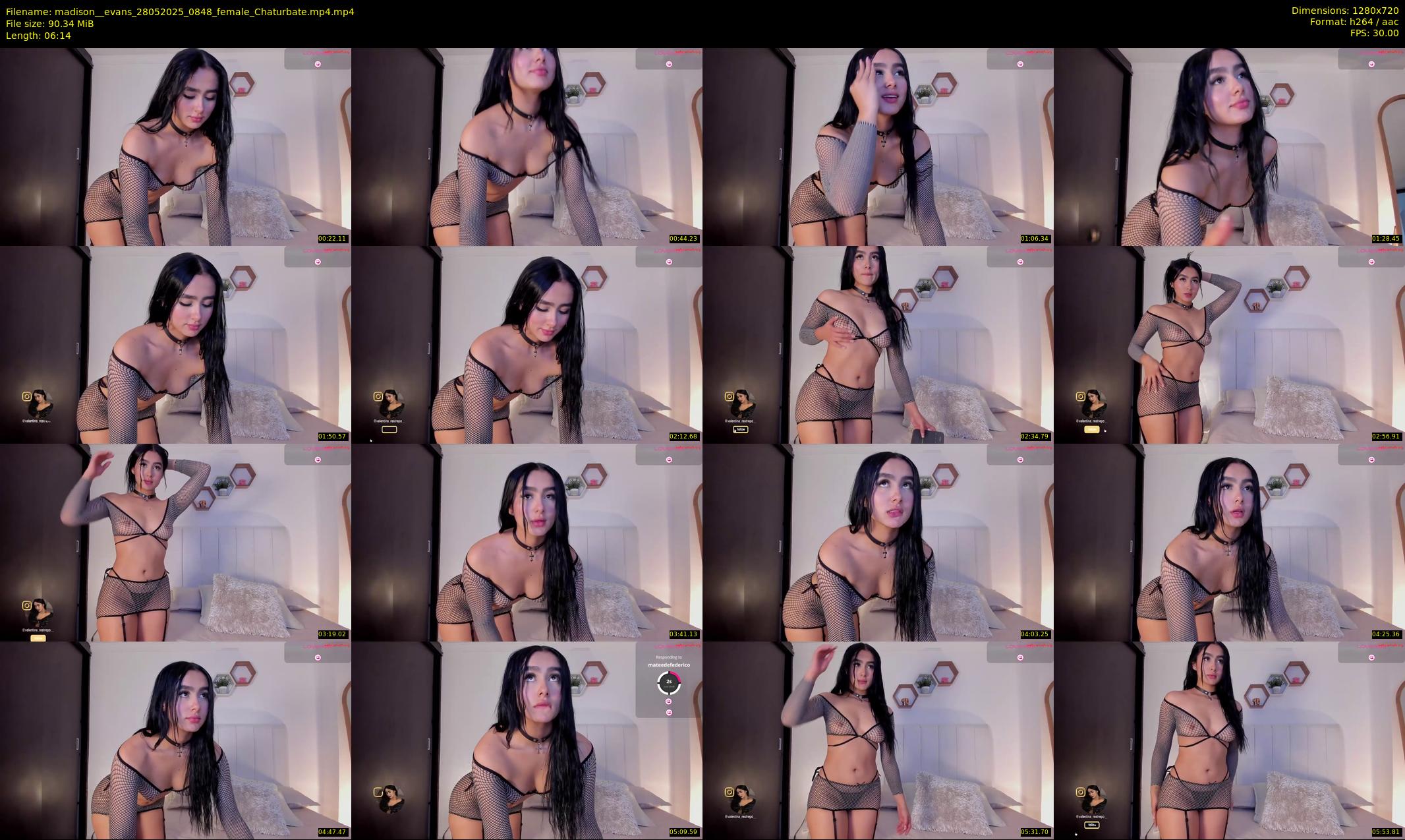 madison__evans — 7 minute Chaturbate female cam show recording, 720p, May 28, 2025