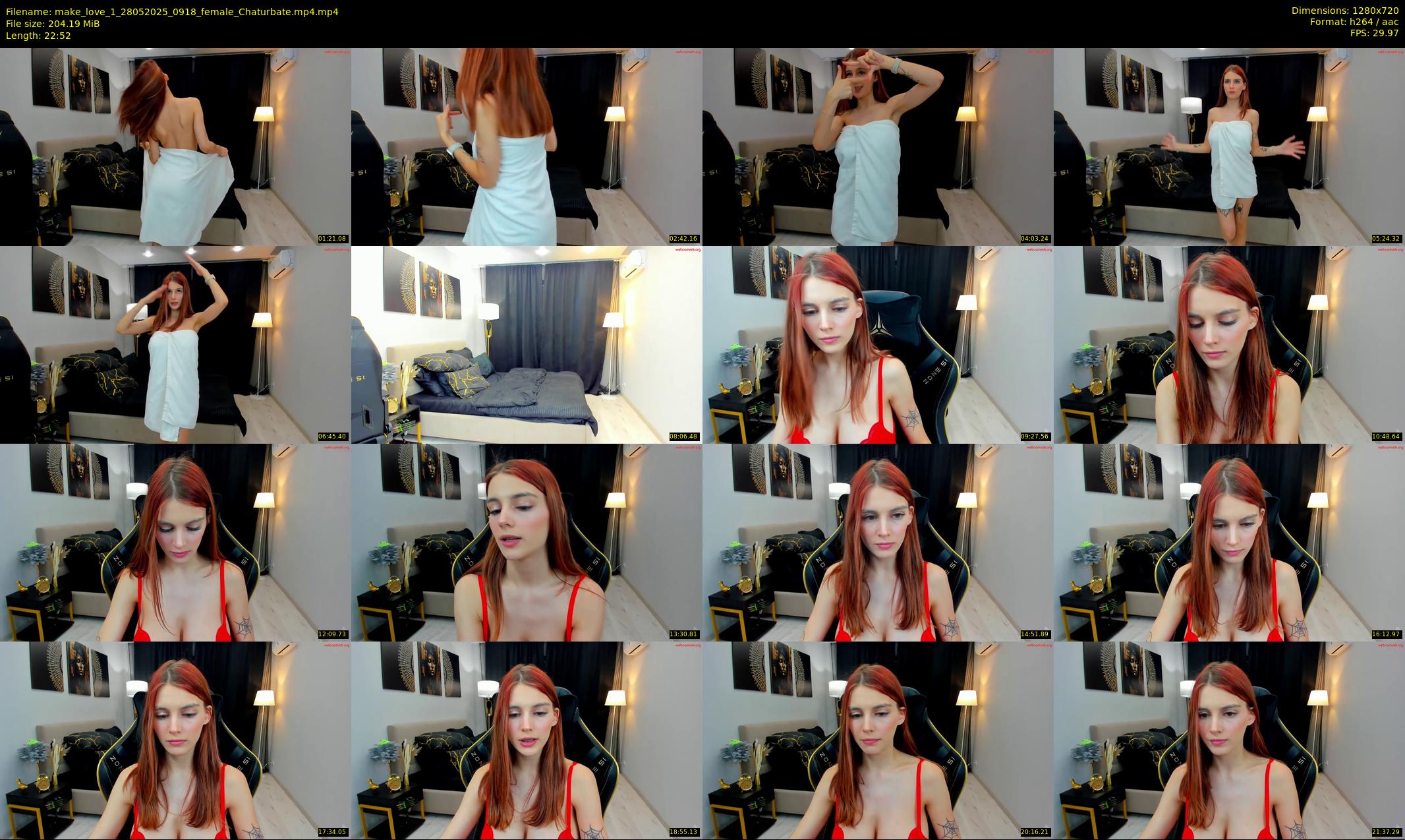 make_love_1 — 23 minute Chaturbate female cam show recording, 720p, May 28, 2025
