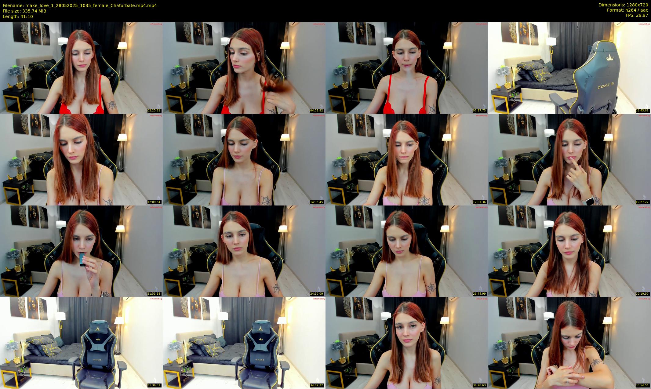 make_love_1 — 42 minute Chaturbate female cam show recording, 720p, May 28, 2025