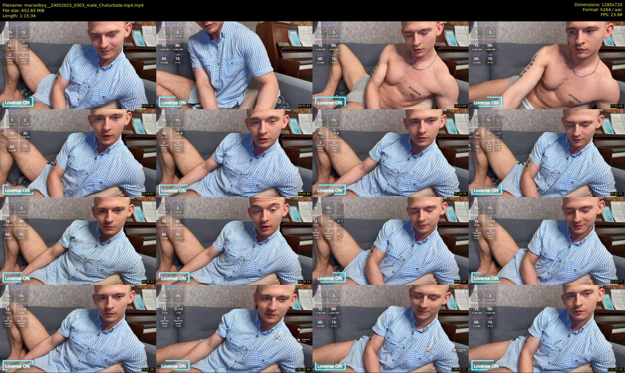 marvelboy_ — 76 minute Chaturbate male cam show recording, 720p, May 29, 2025