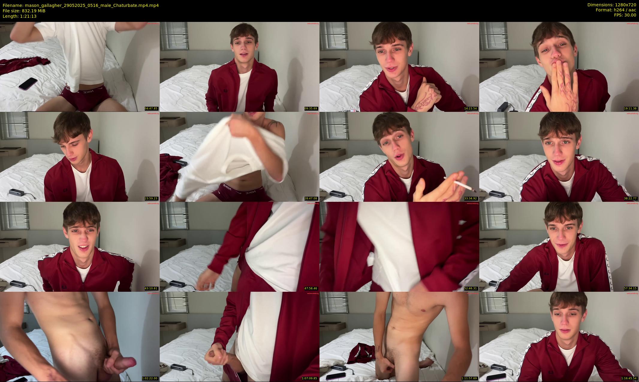 mason_gallagher — 82 minute Chaturbate male cam show recording, 720p, May 29, 2025
