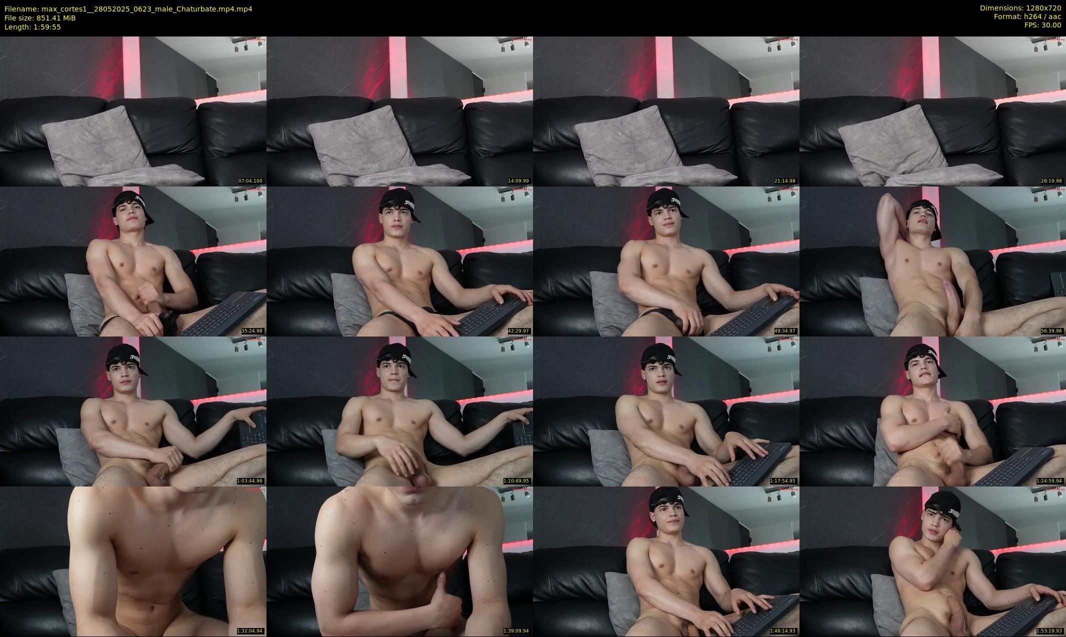 max_cortes1_ — 120 minute Chaturbate male cam show recording, 720p, May 28, 2025