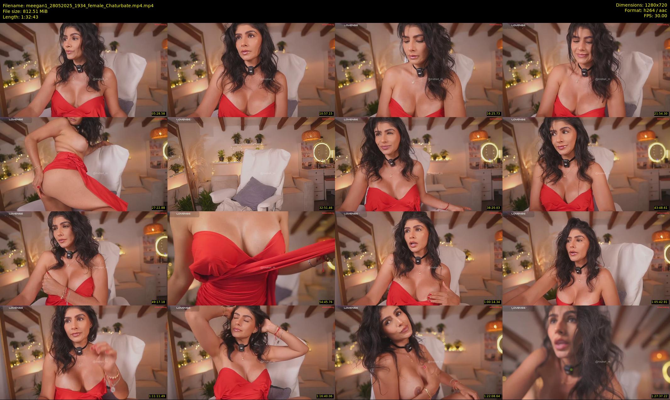 meegan1 — 93 minute Chaturbate female cam show recording, 720p, May 28, 2025