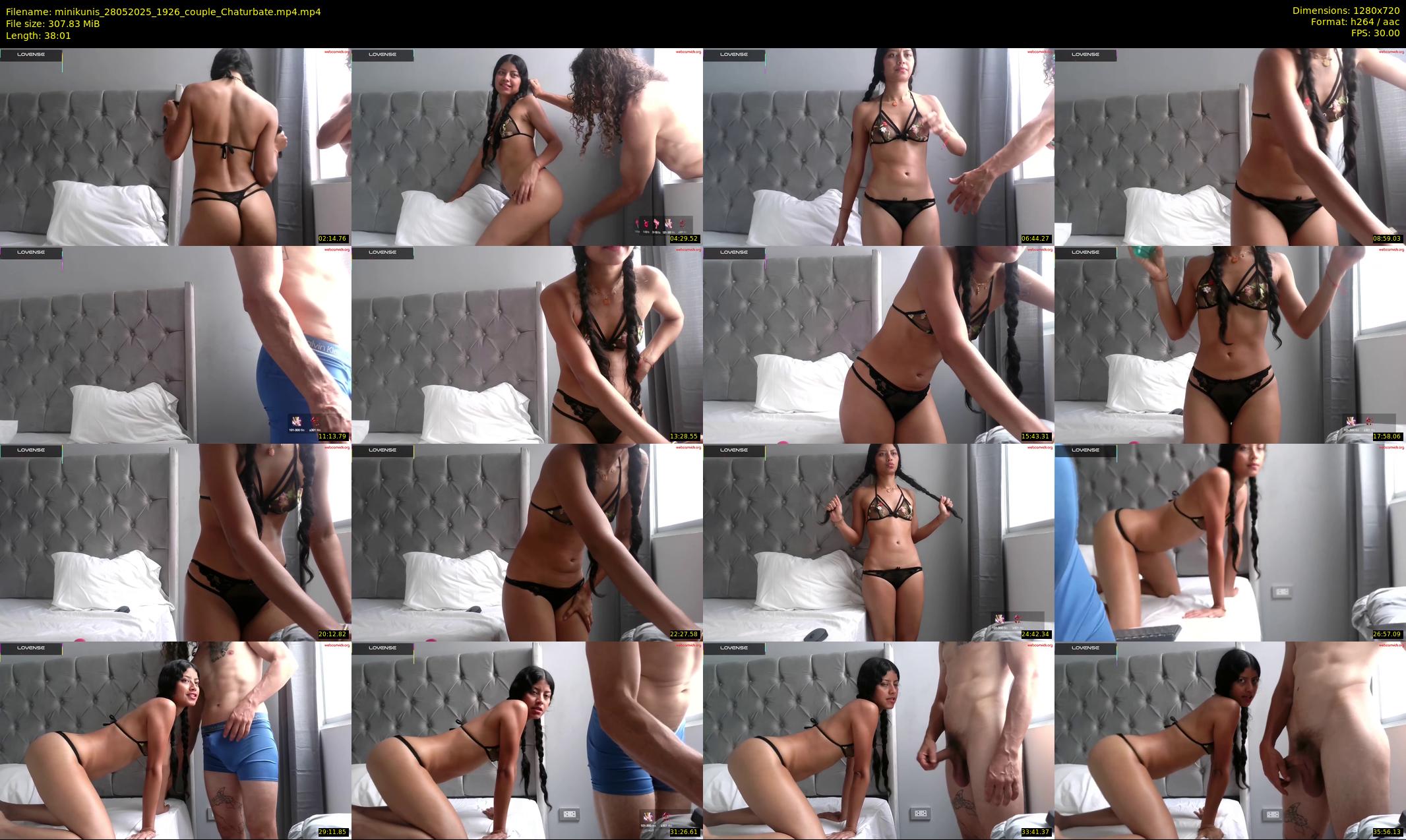 minikunis — 39 minute Chaturbate couple cam show recording, 720p, May 28, 2025