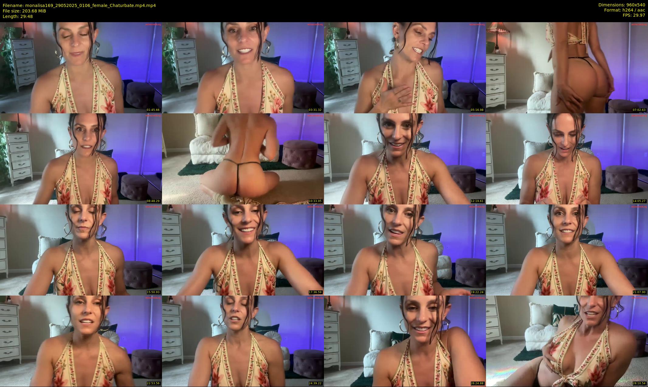 monalisa169 — 30 minute Chaturbate female cam show recording, 480p, May 29, 2025