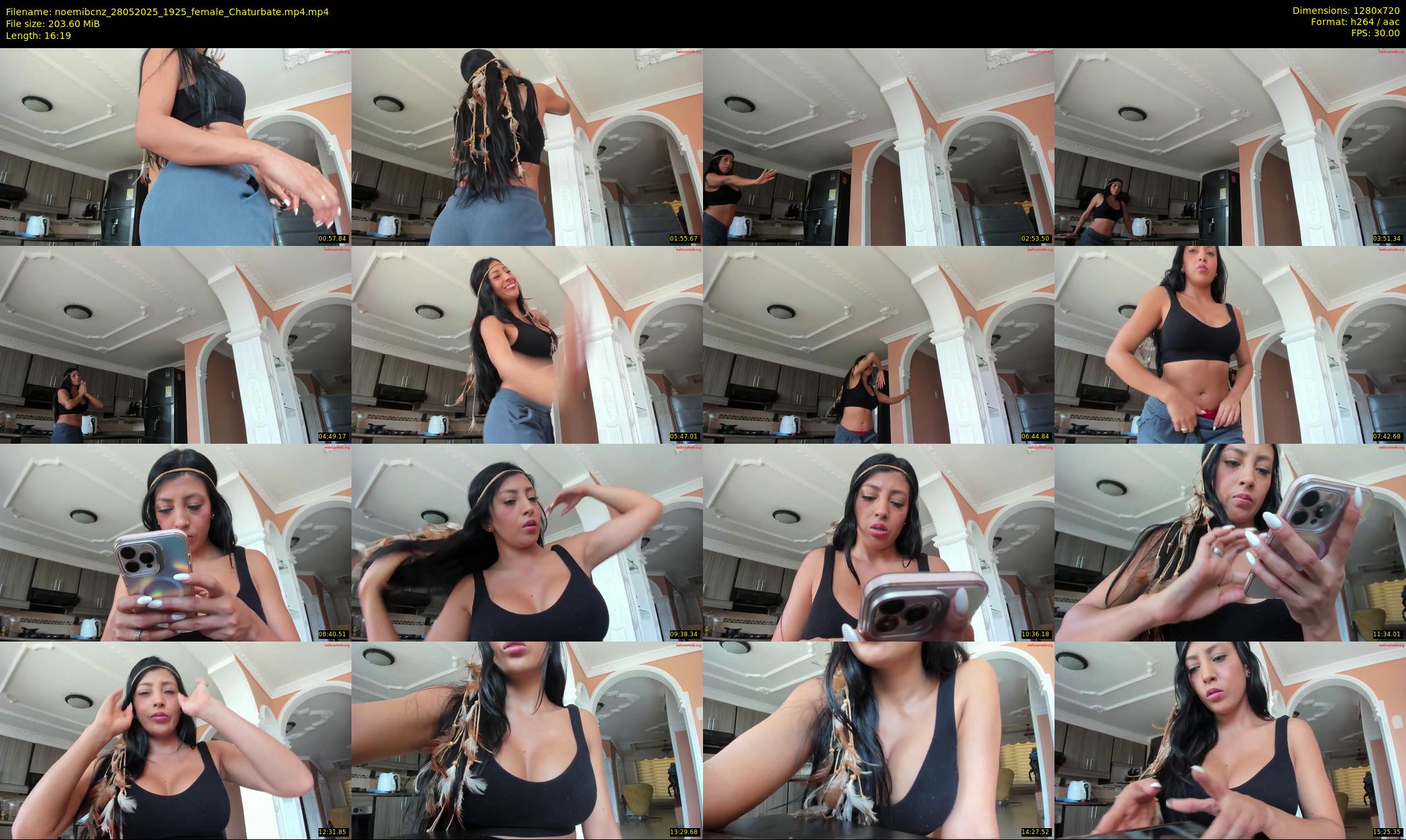 noemibcnz — 17 minute Chaturbate couple cam show recording, 720p, May 28, 2025