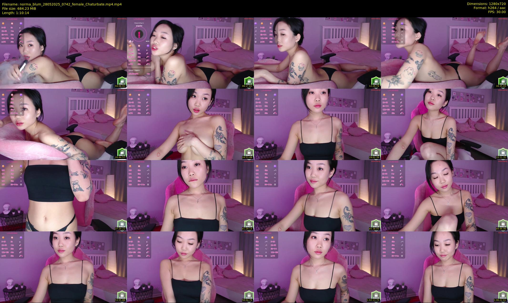 norma_blum — 71 minute Chaturbate female cam show recording, 720p, May 28, 2025