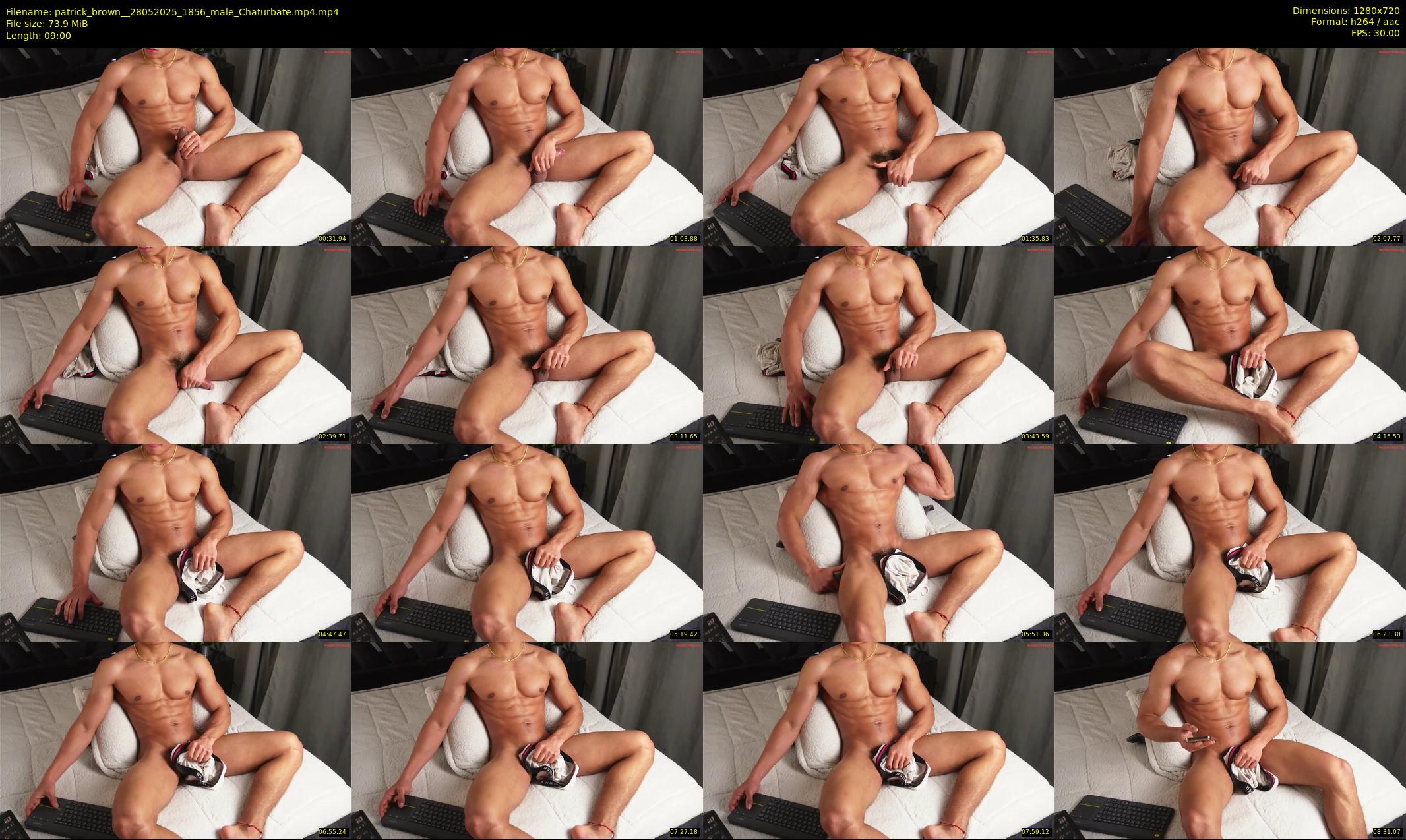 patrick_brown_ — 9 minute Chaturbate male cam show recording, 720p, May 28, 2025