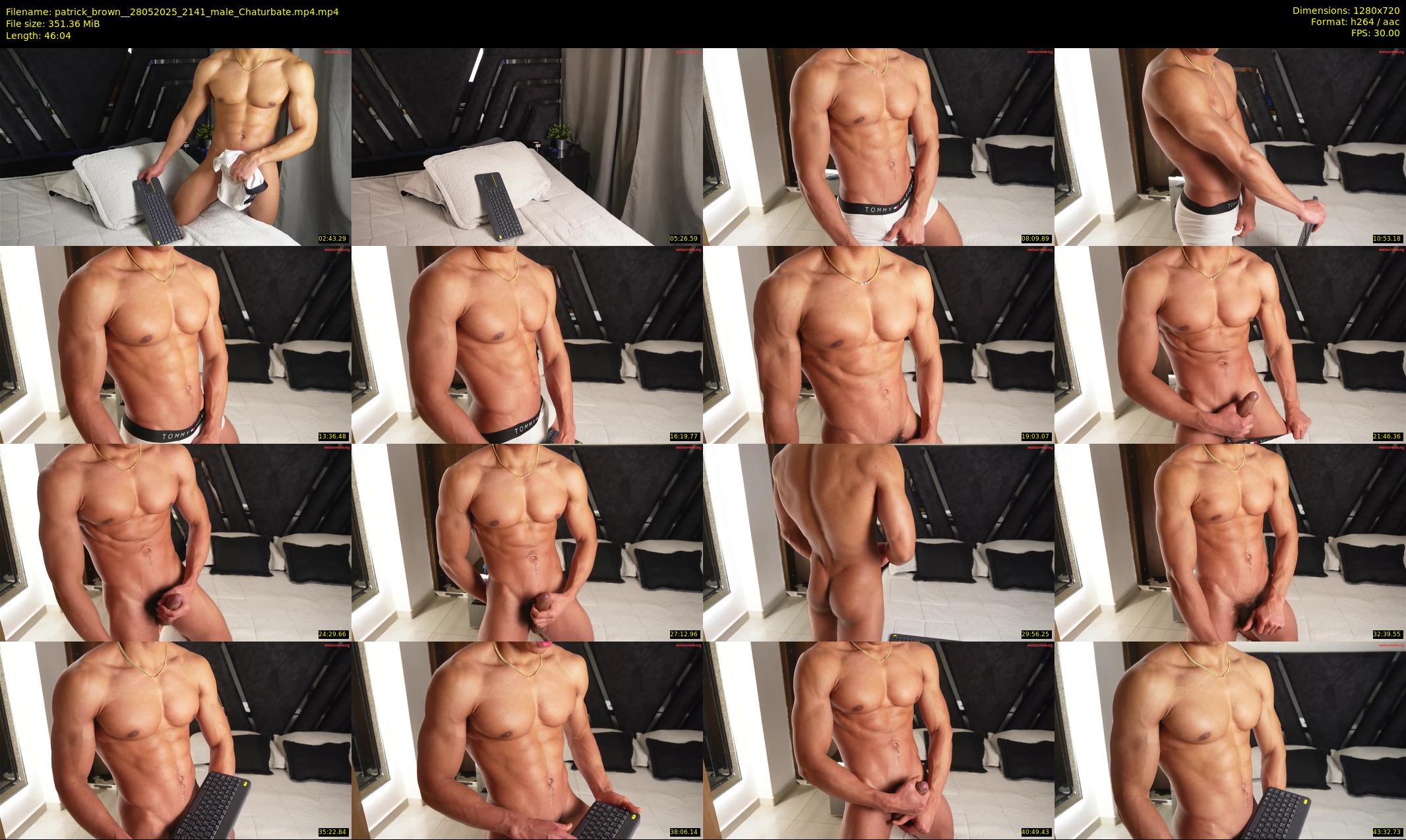 patrick_brown_ — 47 minute Chaturbate male cam show recording, 720p, May 28, 2025
