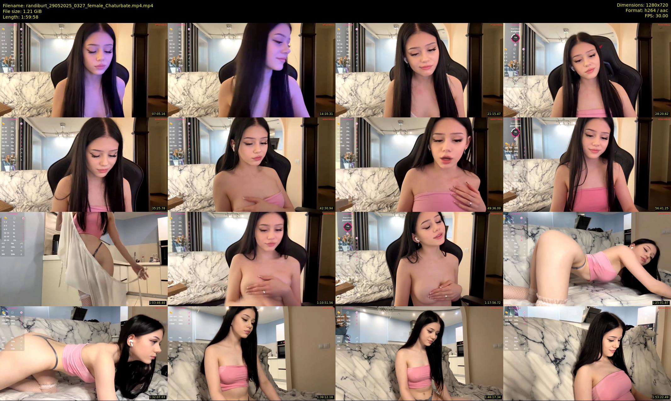 randiburt — 120 minute Chaturbate female cam show recording, 720p, May 29, 2025