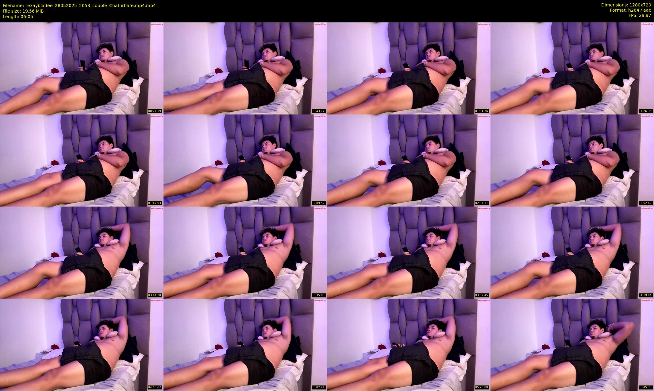rexaybladee — 7 minute Chaturbate couple cam show recording, 720p, May 28, 2025