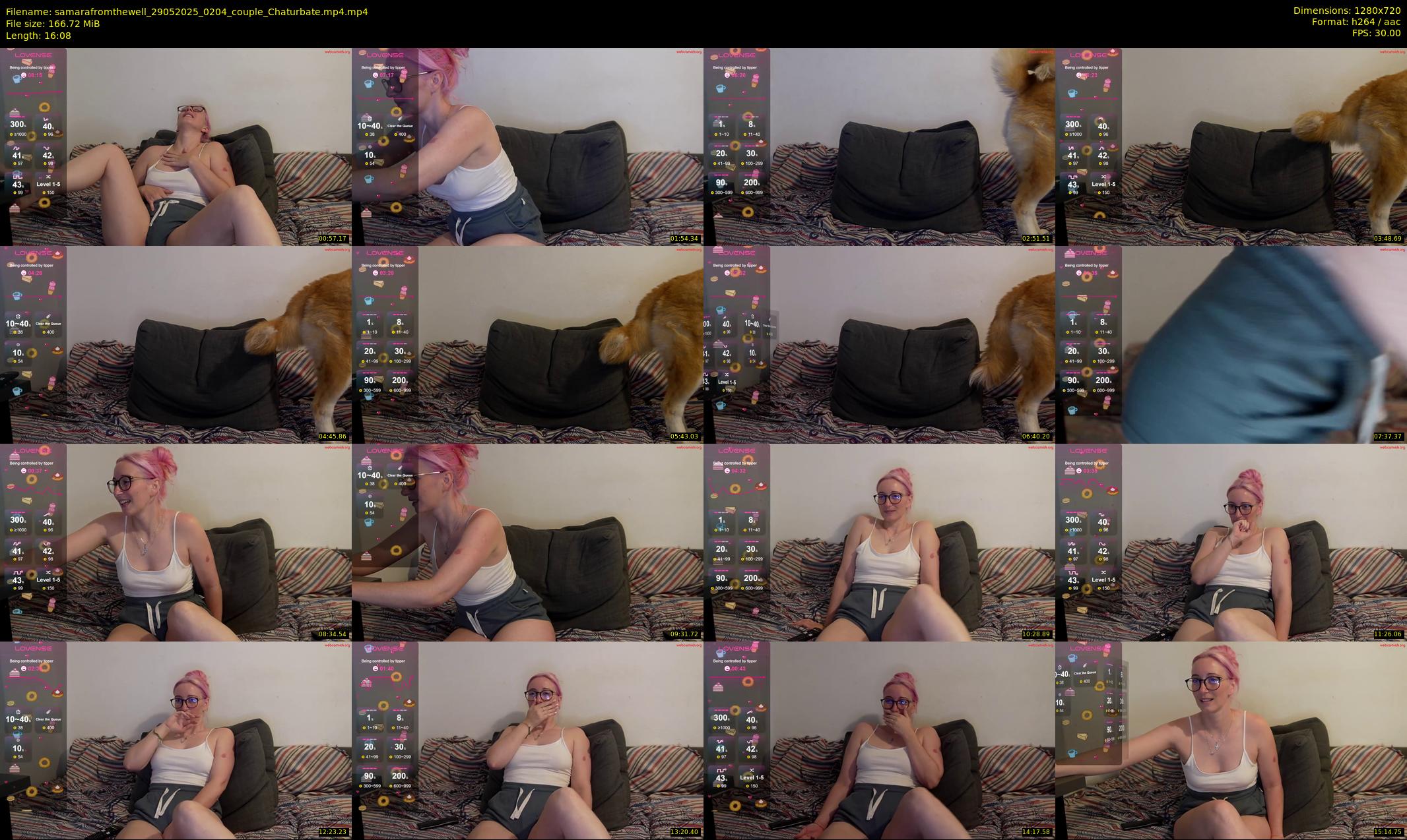 samarafromthewell — 17 minute Chaturbate female cam show recording, 720p, May 29, 2025