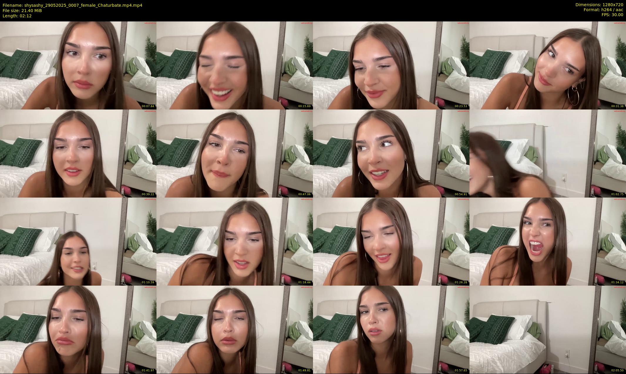 shysashy — 3 minute Chaturbate female cam show recording, 720p, May 29, 2025