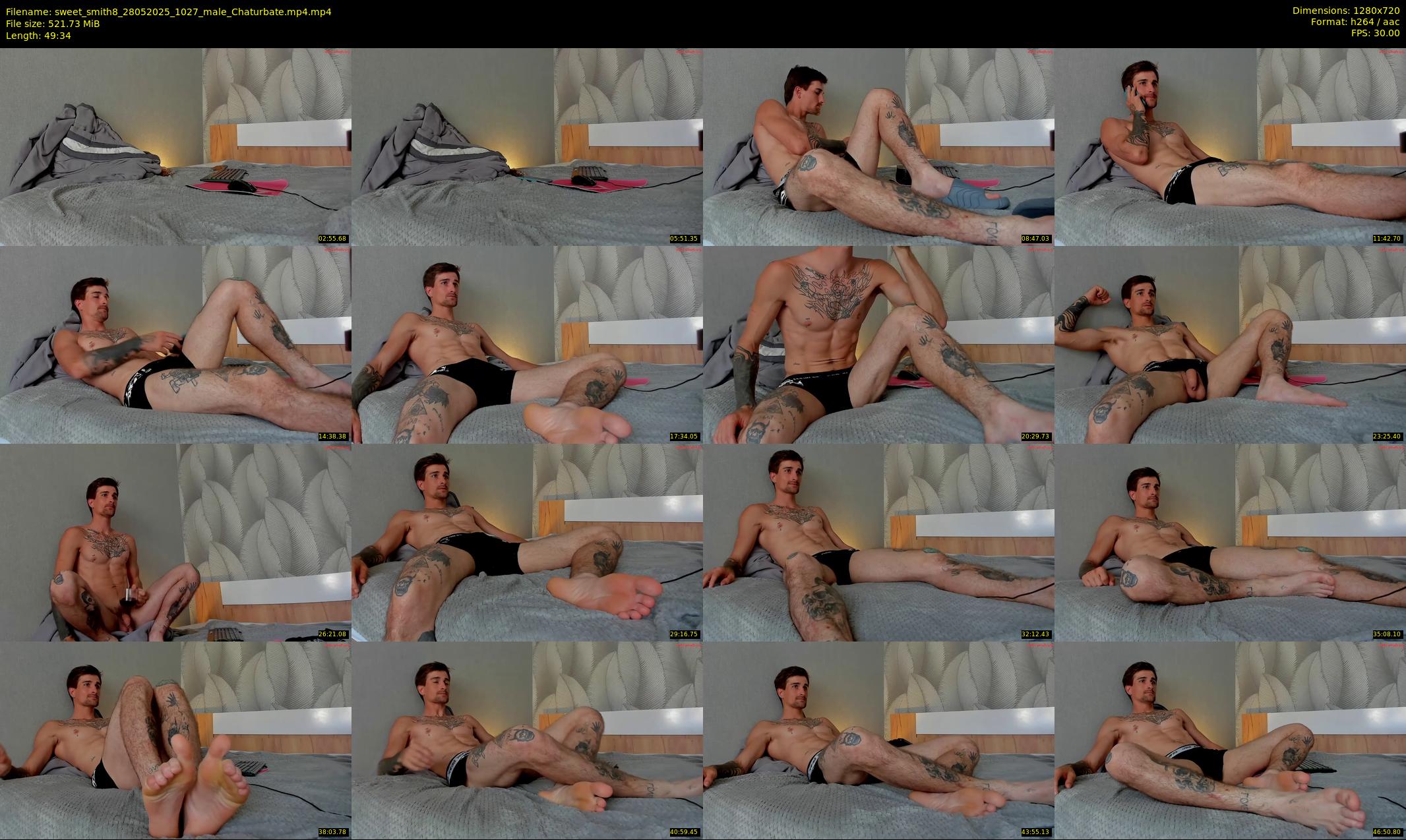 sweet_smith8 — 50 minute Chaturbate male cam show recording, 720p, May 28, 2025