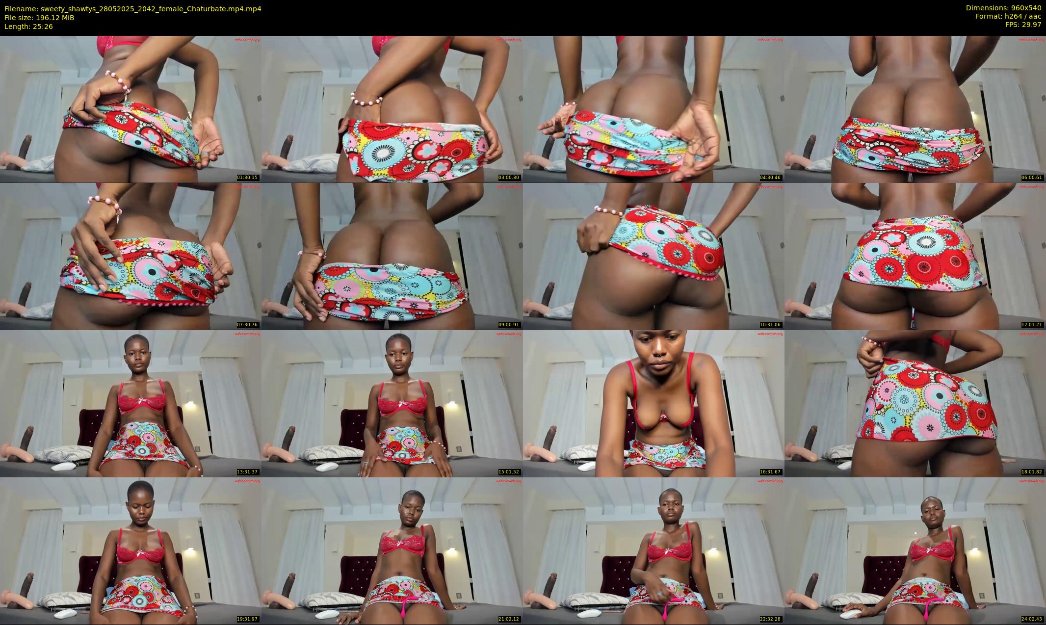 sweety_shawtys — 26 minute Chaturbate female cam show recording, 480p, May 28, 2025