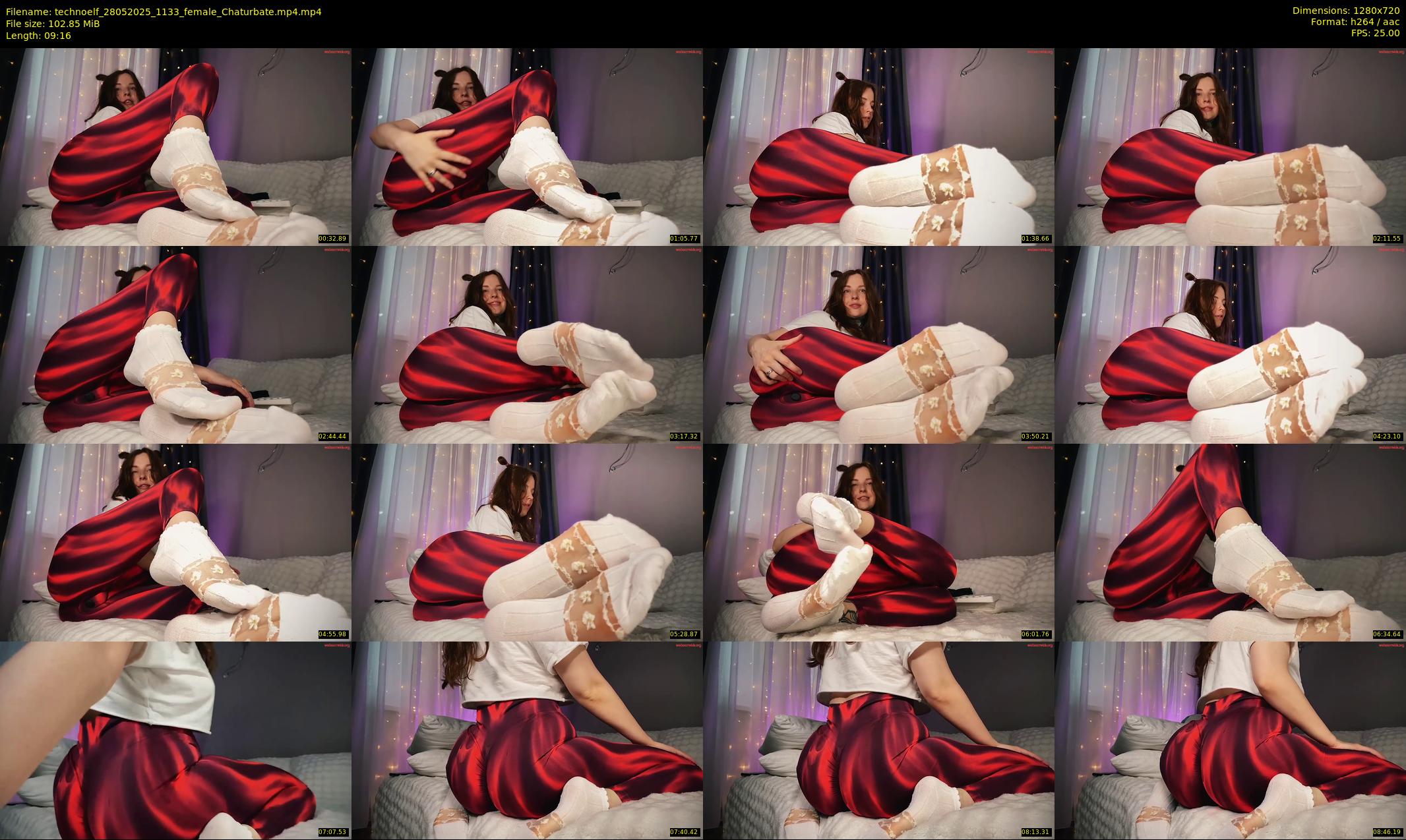 technoelf — 10 minute Chaturbate female cam show recording, 720p, May 28, 2025