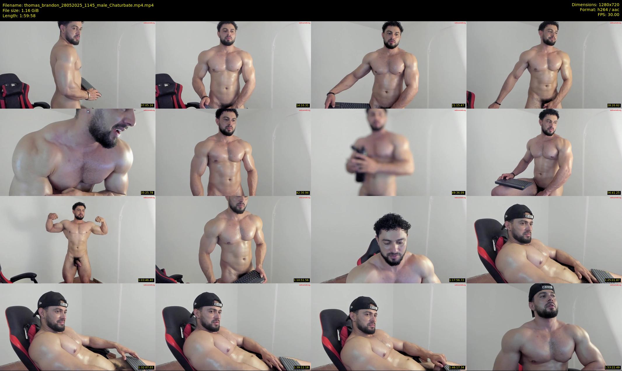 thomas_brandon — 120 minute Chaturbate male cam show recording, 720p, May 28, 2025