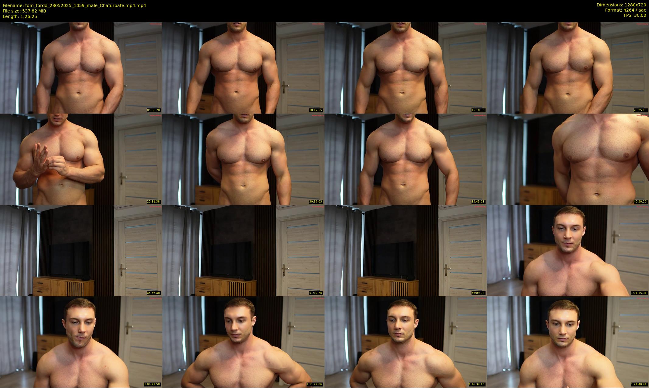 tom_fordd — 87 minute Chaturbate male cam show recording, 720p, May 28, 2025