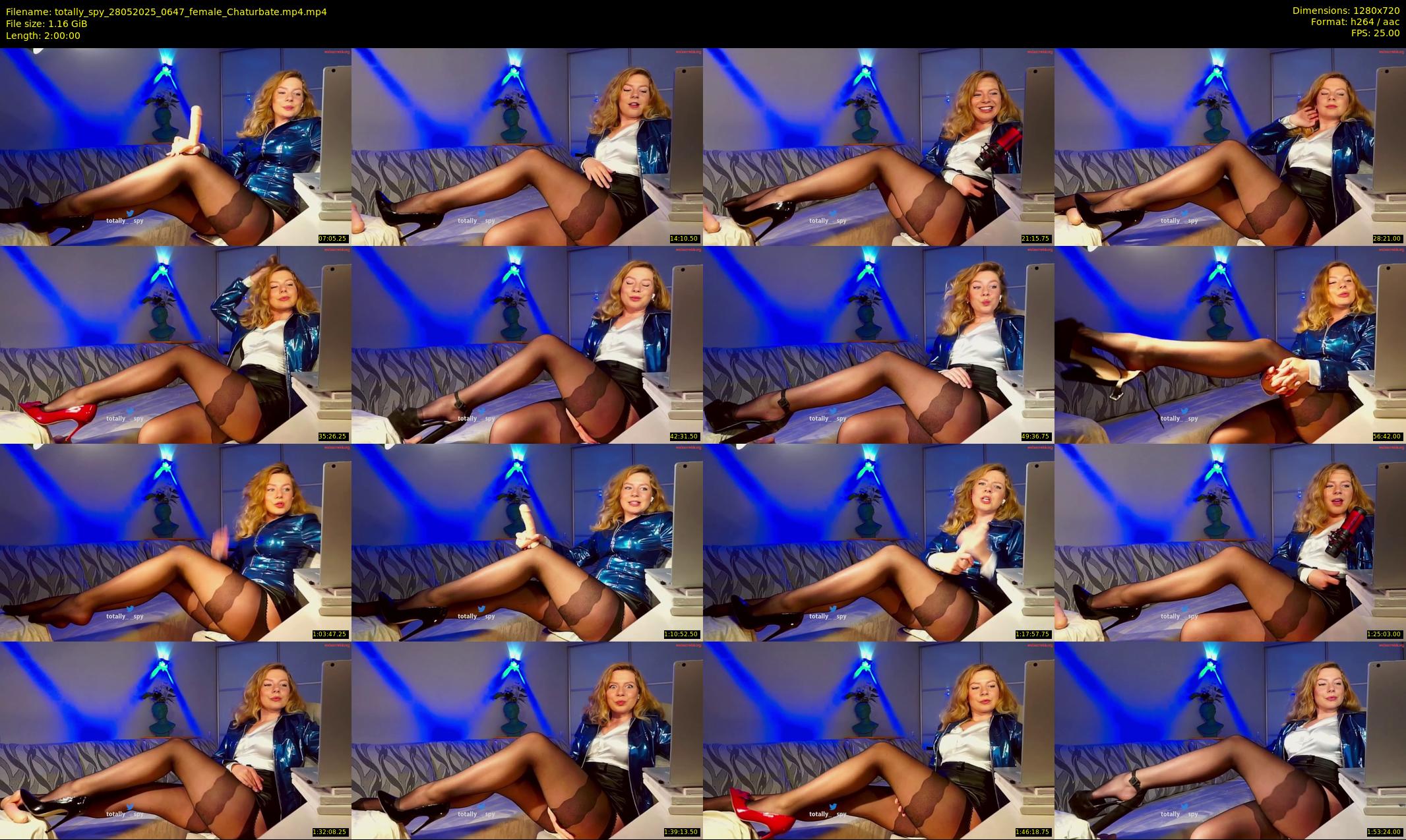 totally_spy — 120 minute Chaturbate female cam show recording, 720p, May 28, 2025