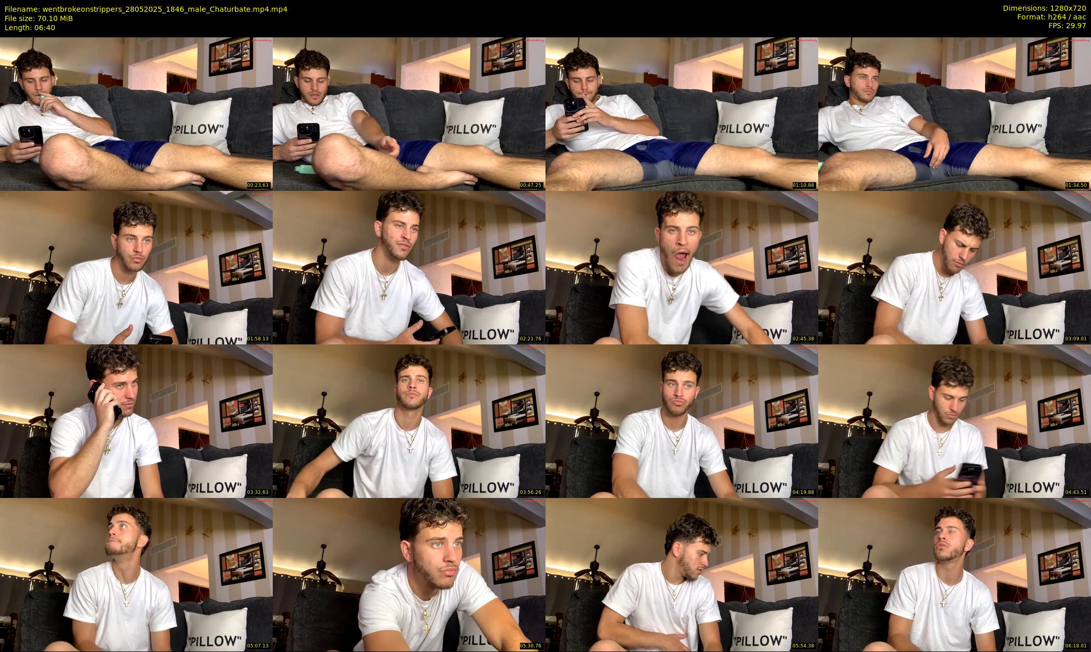 wentbrokeonstrippers — 7 minute Chaturbate male cam show recording, 720p, May 28, 2025