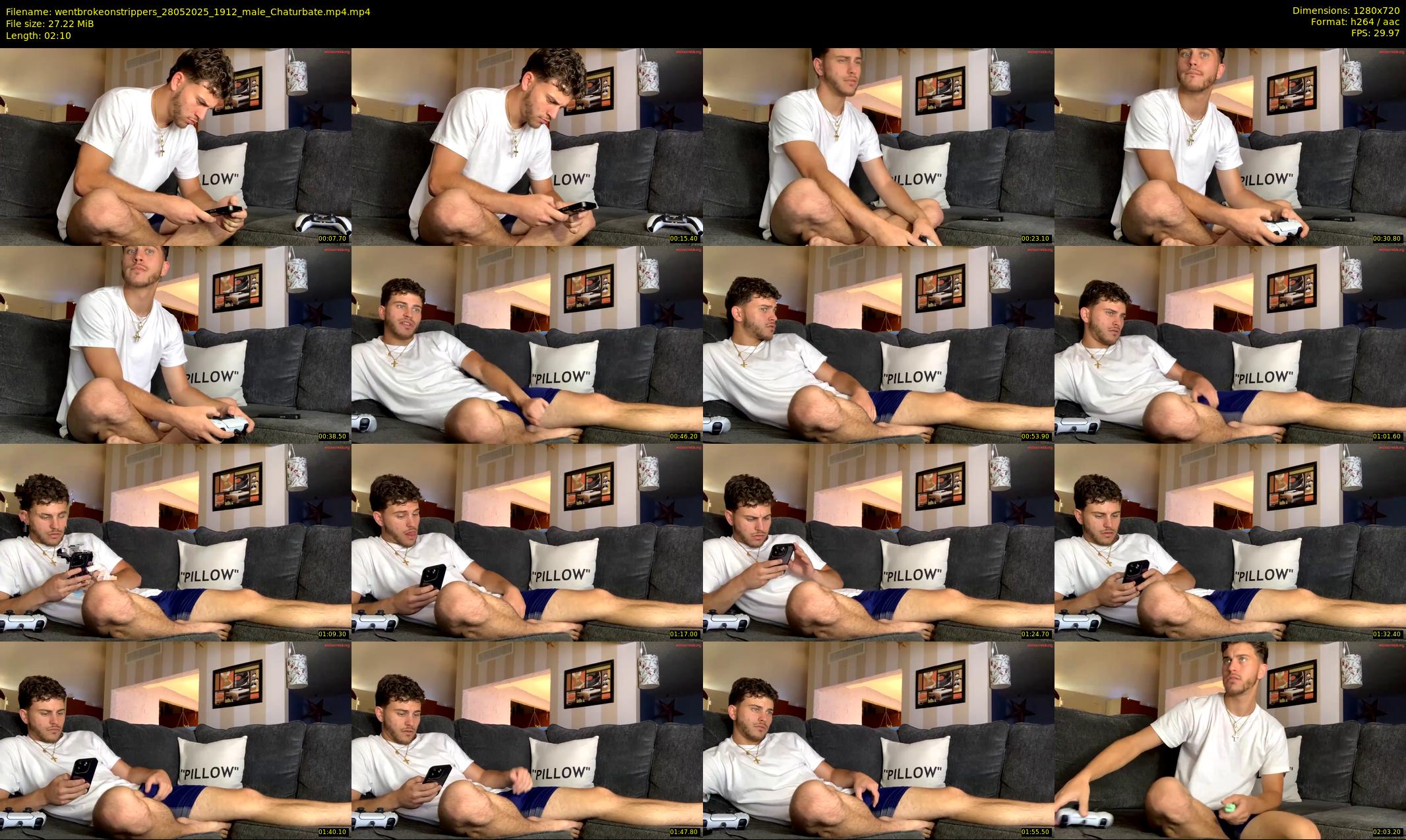 wentbrokeonstrippers — 3 minute Chaturbate male cam show recording, 720p, May 28, 2025