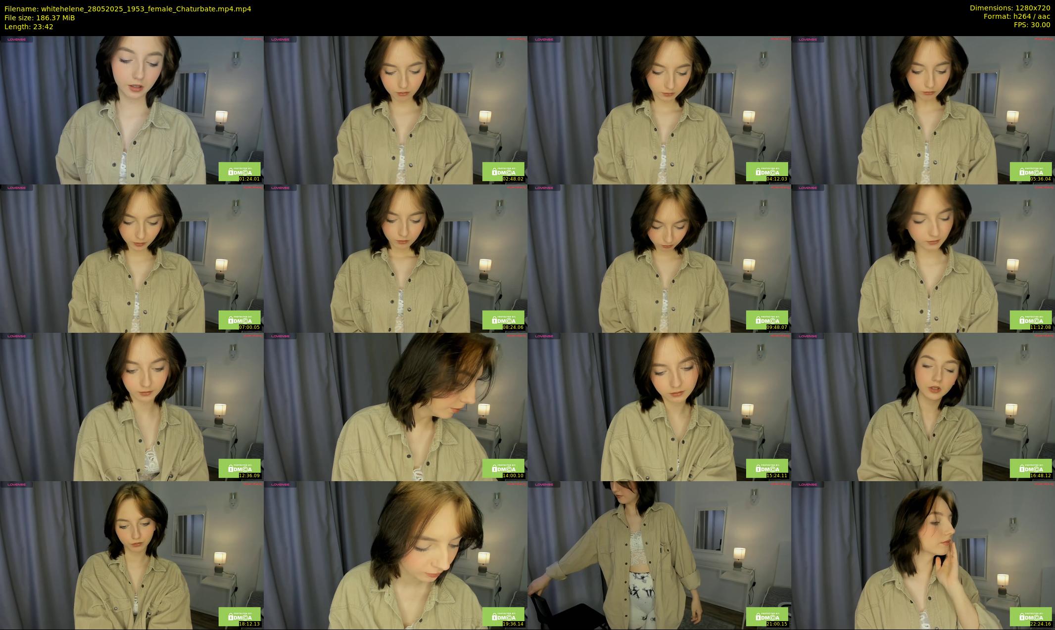 whitehelene — 24 minute Chaturbate female cam show recording, 720p, May 28, 2025