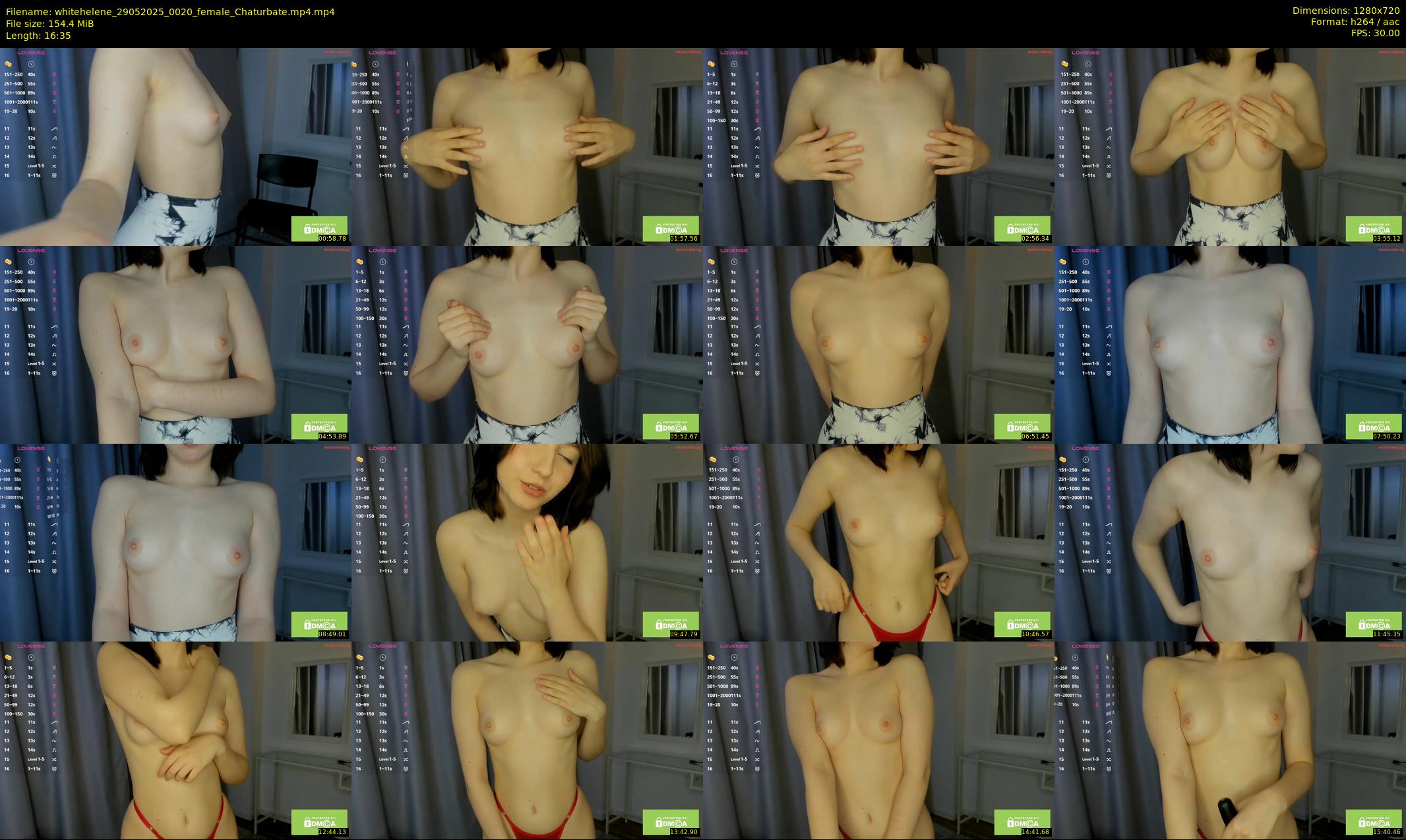 whitehelene — 17 minute Chaturbate female cam show recording, 720p, May 29, 2025