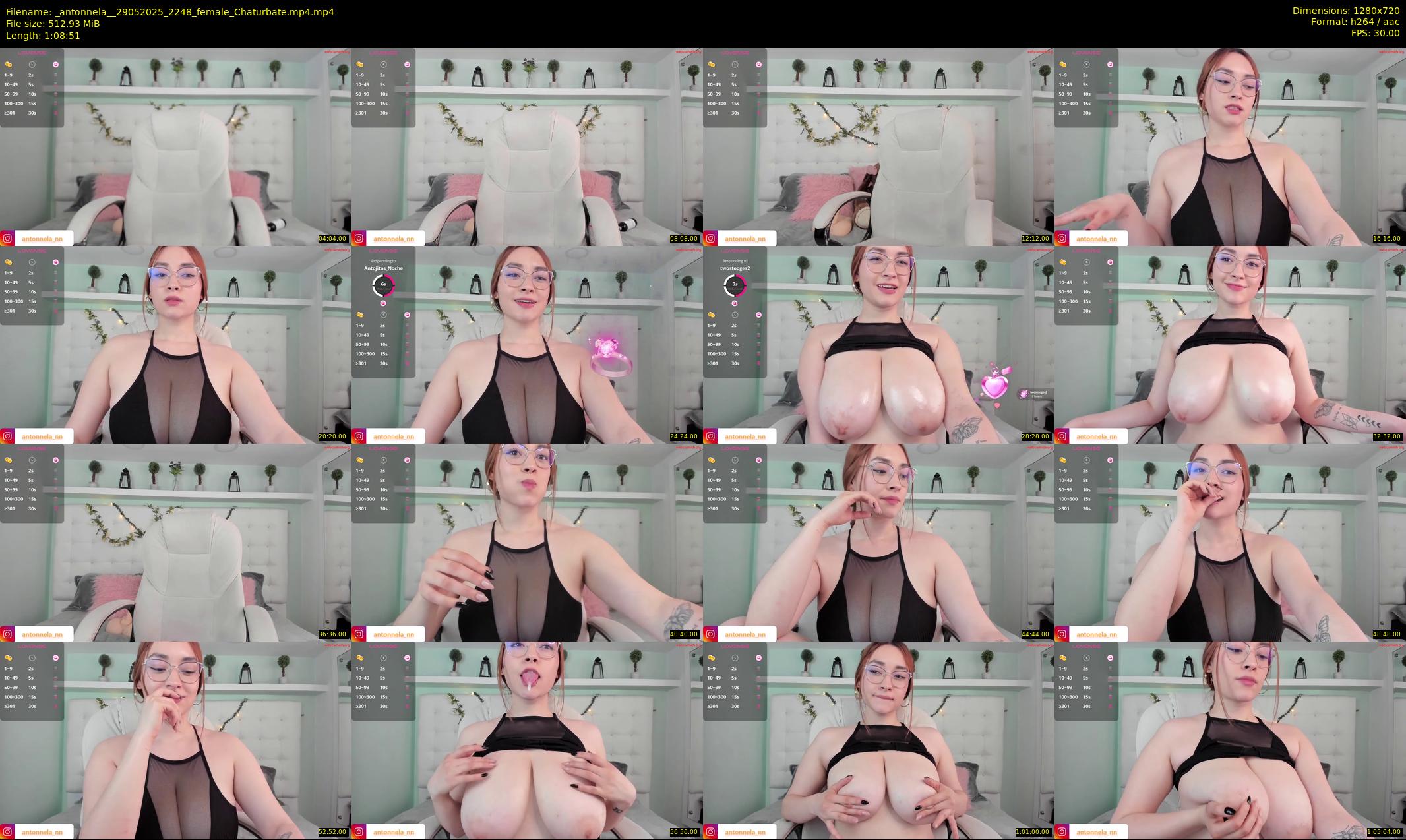 _antonnela_ — 69 minute Chaturbate female cam show recording, 720p, May 29, 2025