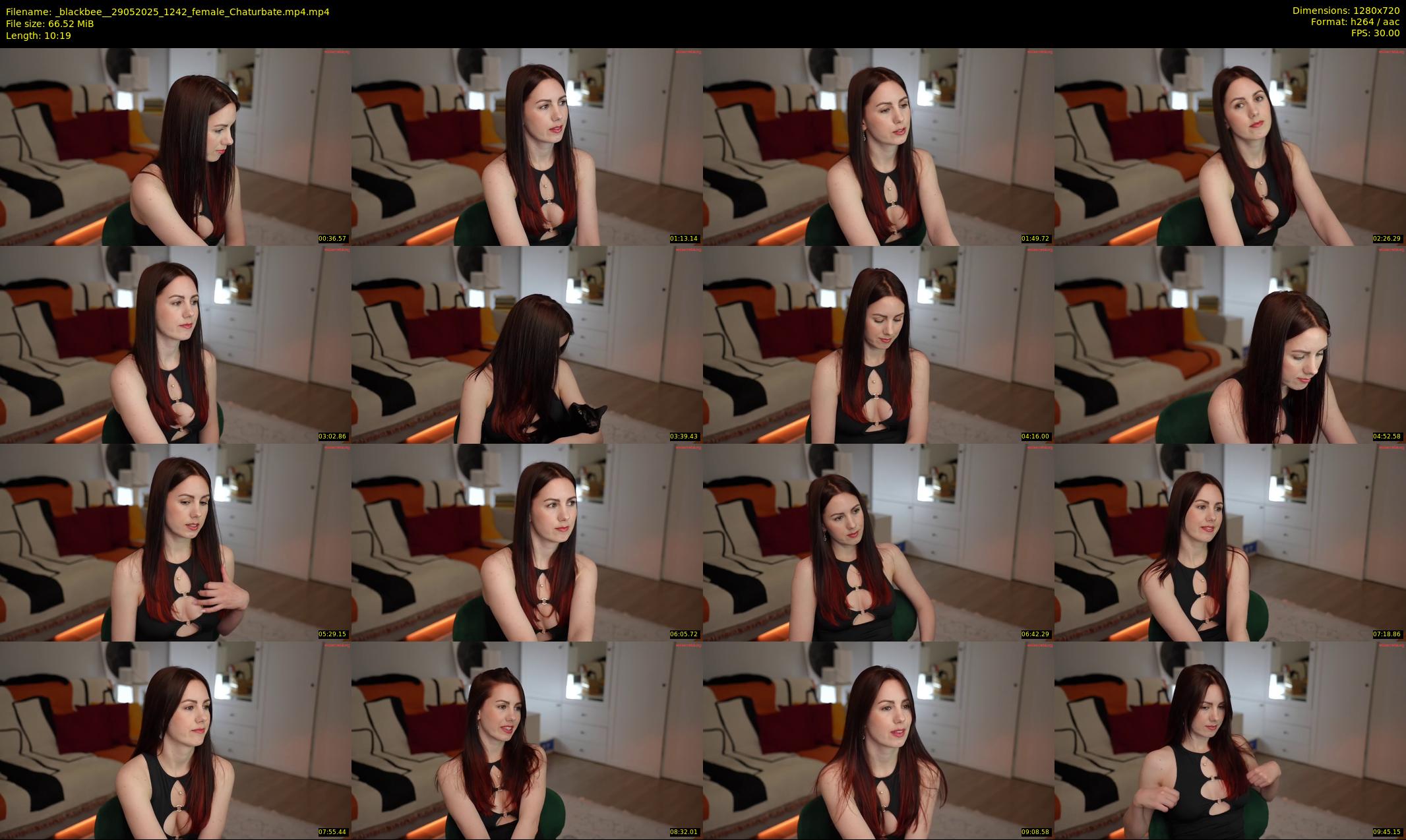 _blackbee_ — 11 minute Chaturbate female cam show recording, 720p, May 29, 2025