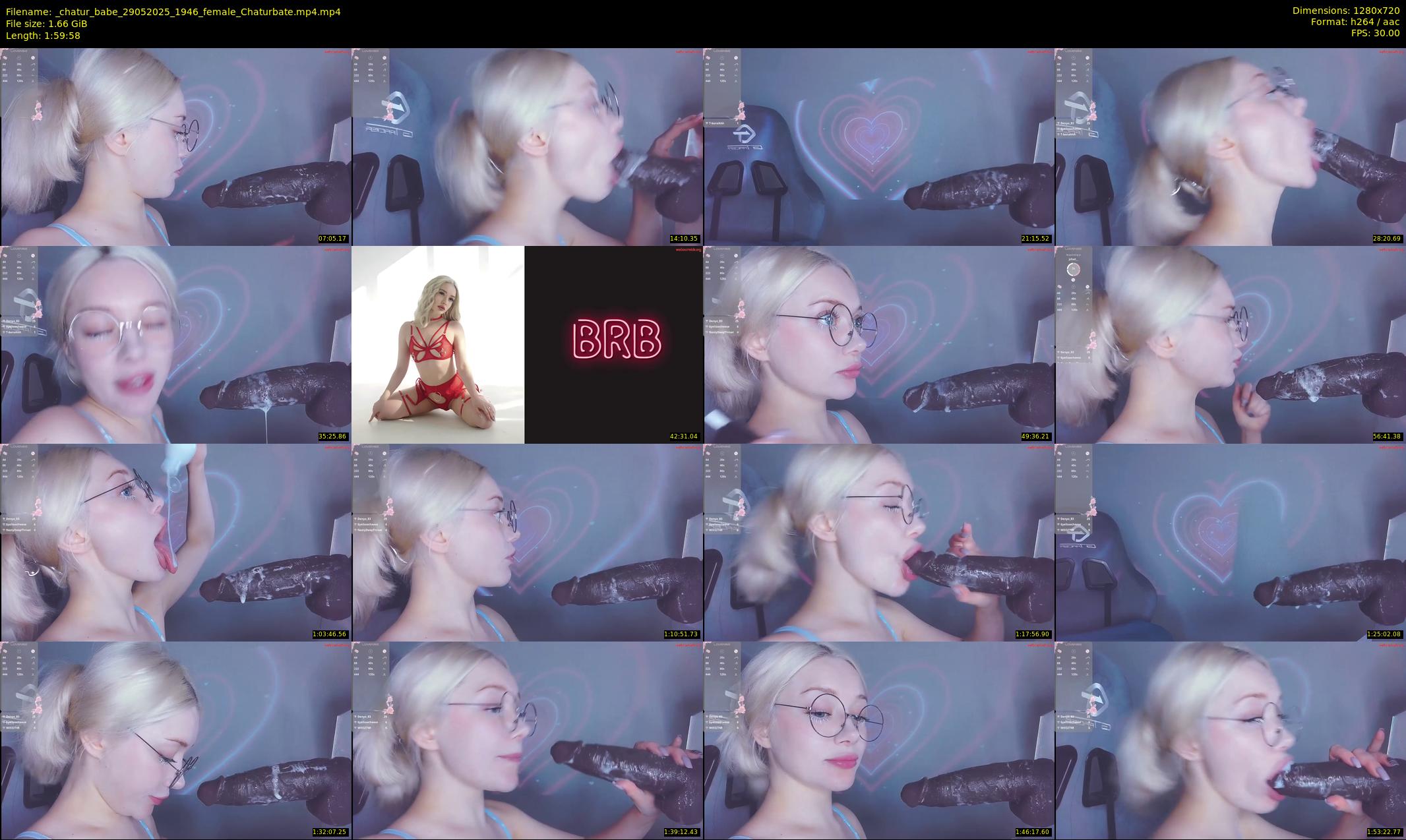 _chatur_babe — 120 minute Chaturbate female cam show recording, 720p, May 29, 2025